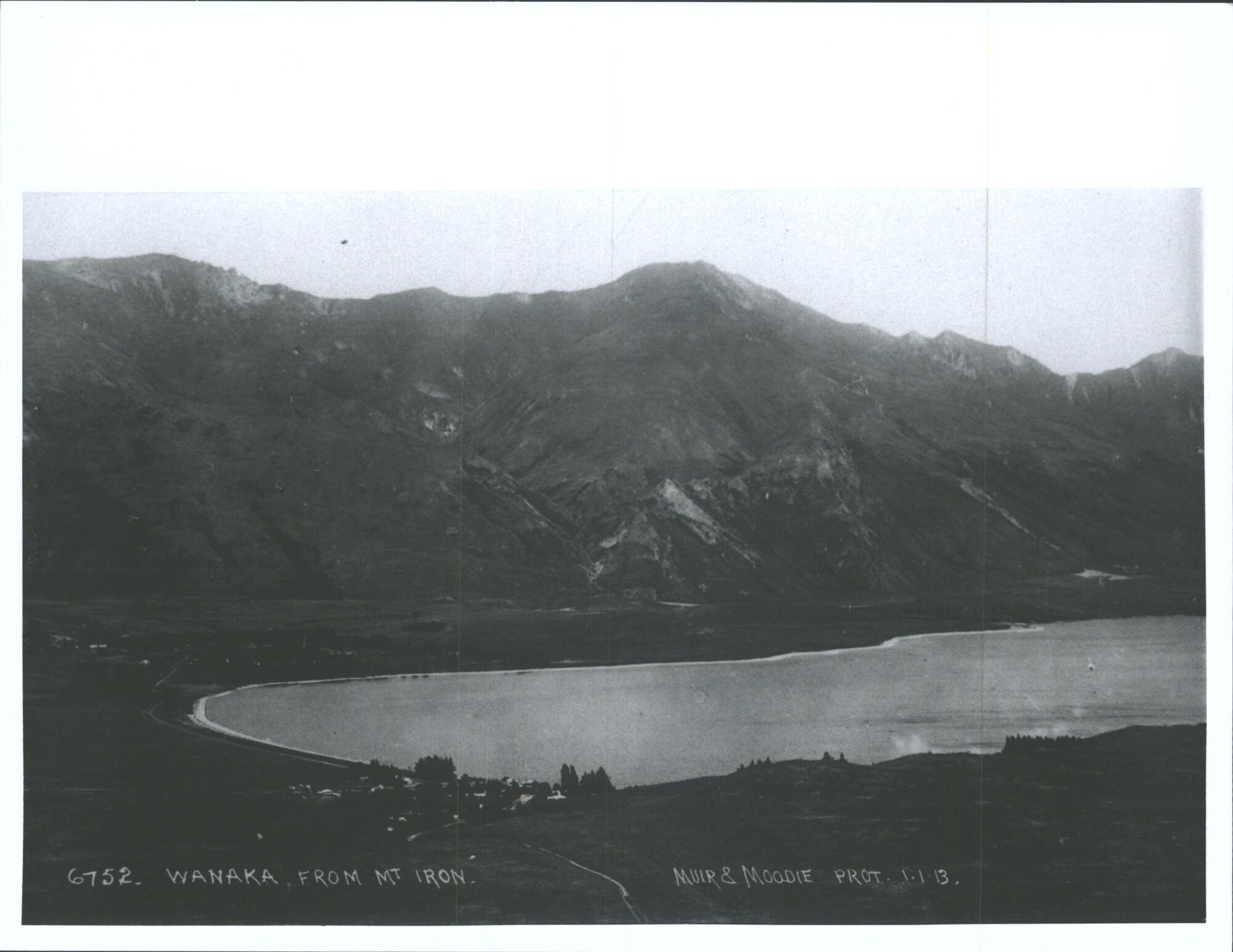 Wanaka from Mt. Iron