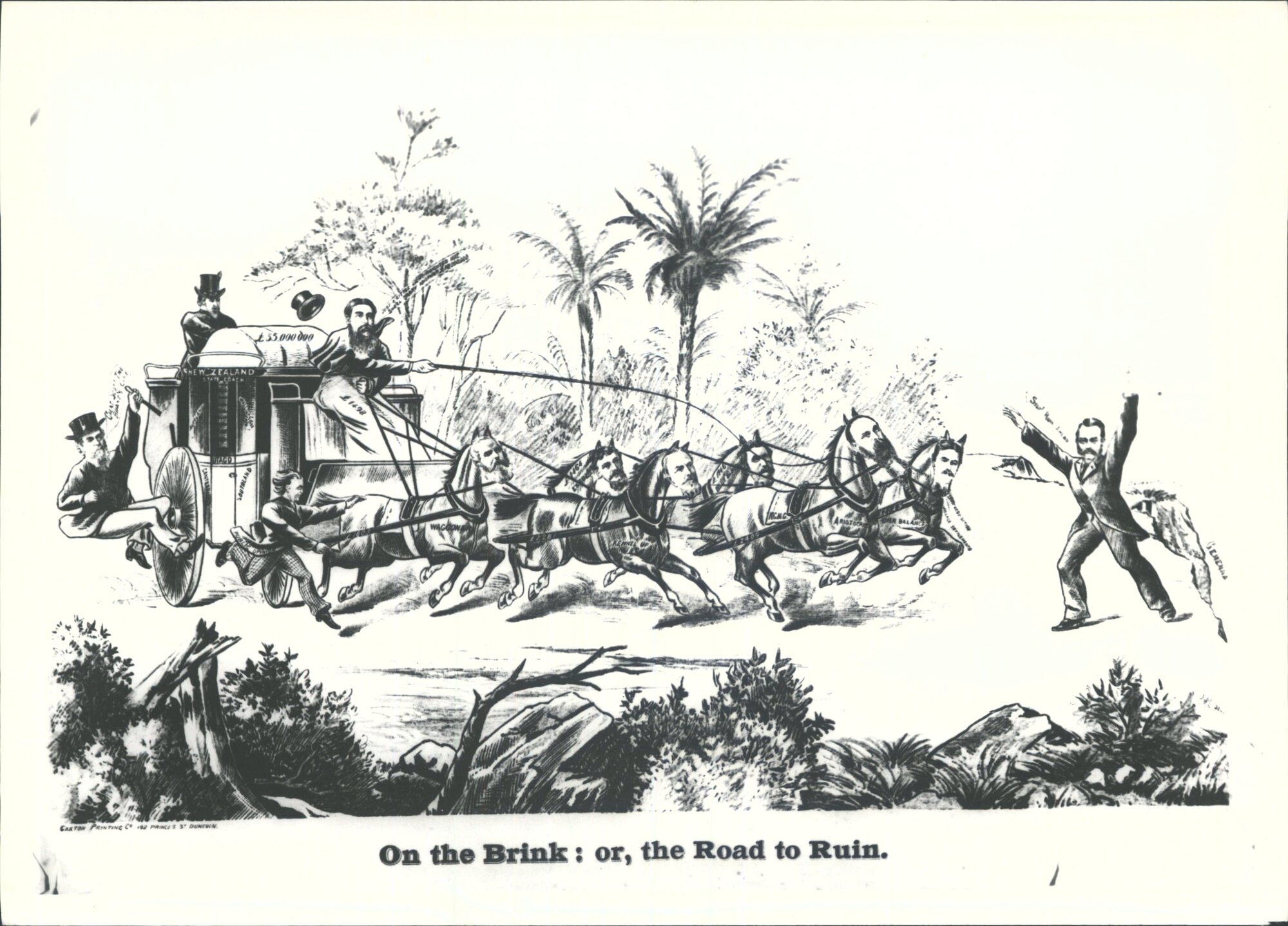 On the brink: or, The road to ruin