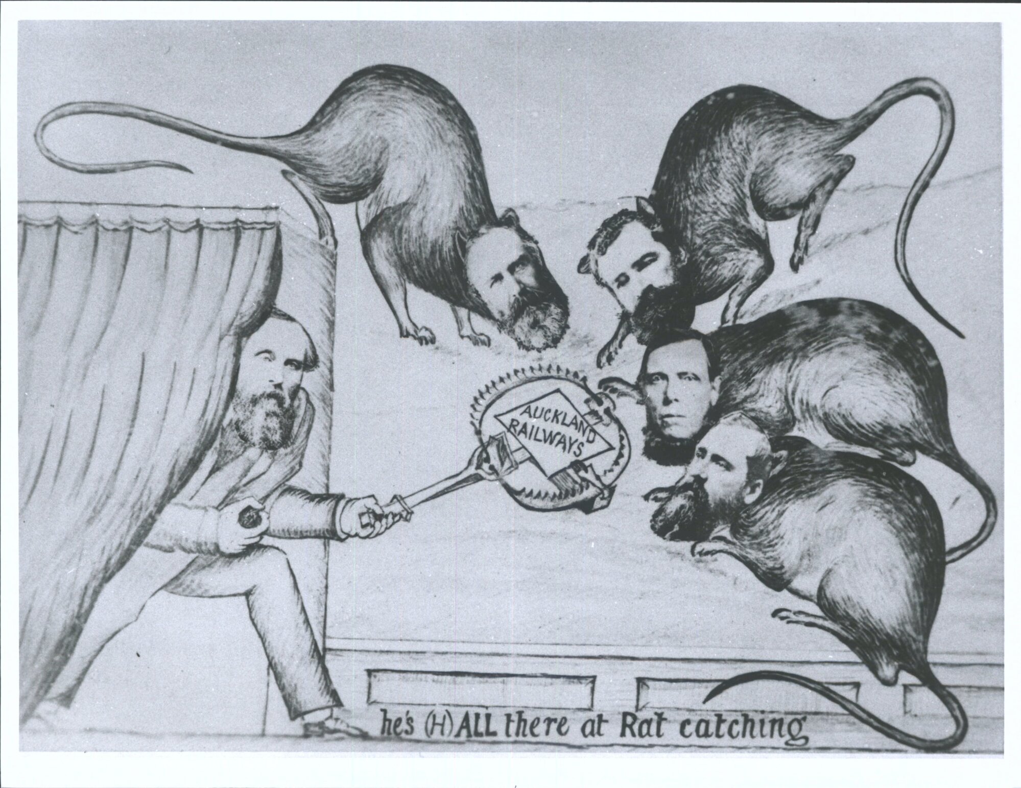 He's all there at rat catching