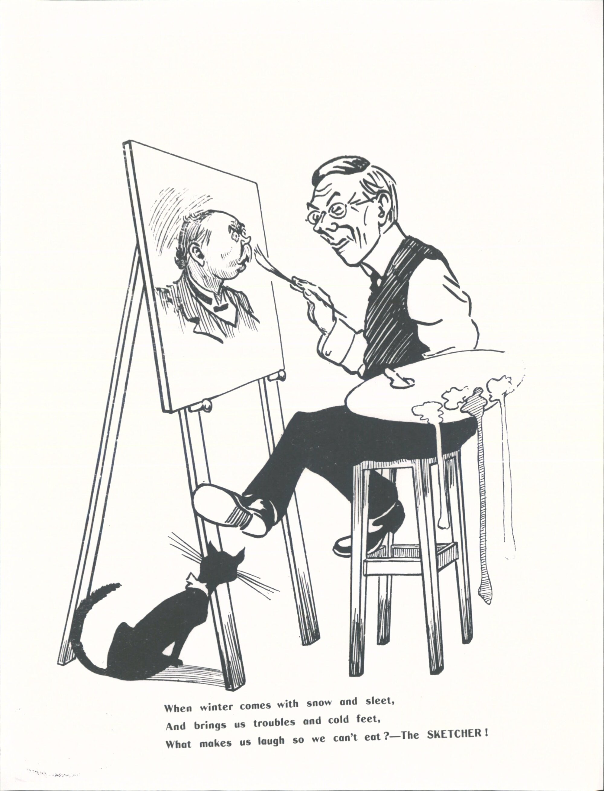 The Sketcher by F. R. Rayner