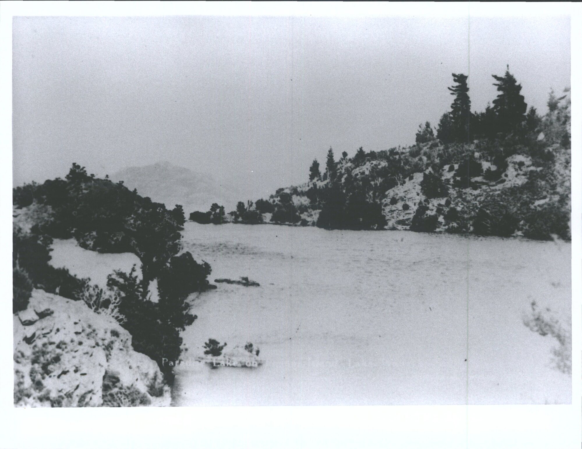 Paradise Lake on Pigeon Island