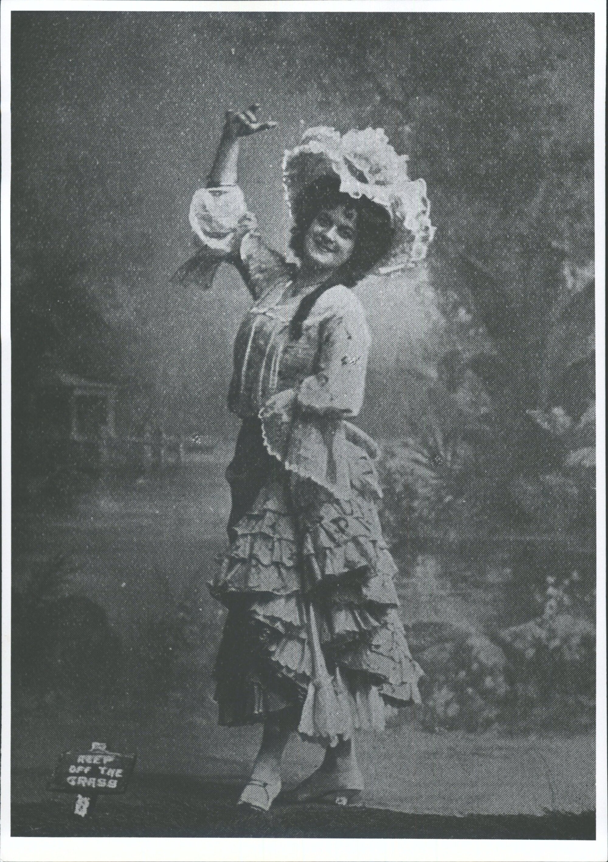 Miss Wilmot Karkeek as Dora Selby in "The Toreador"