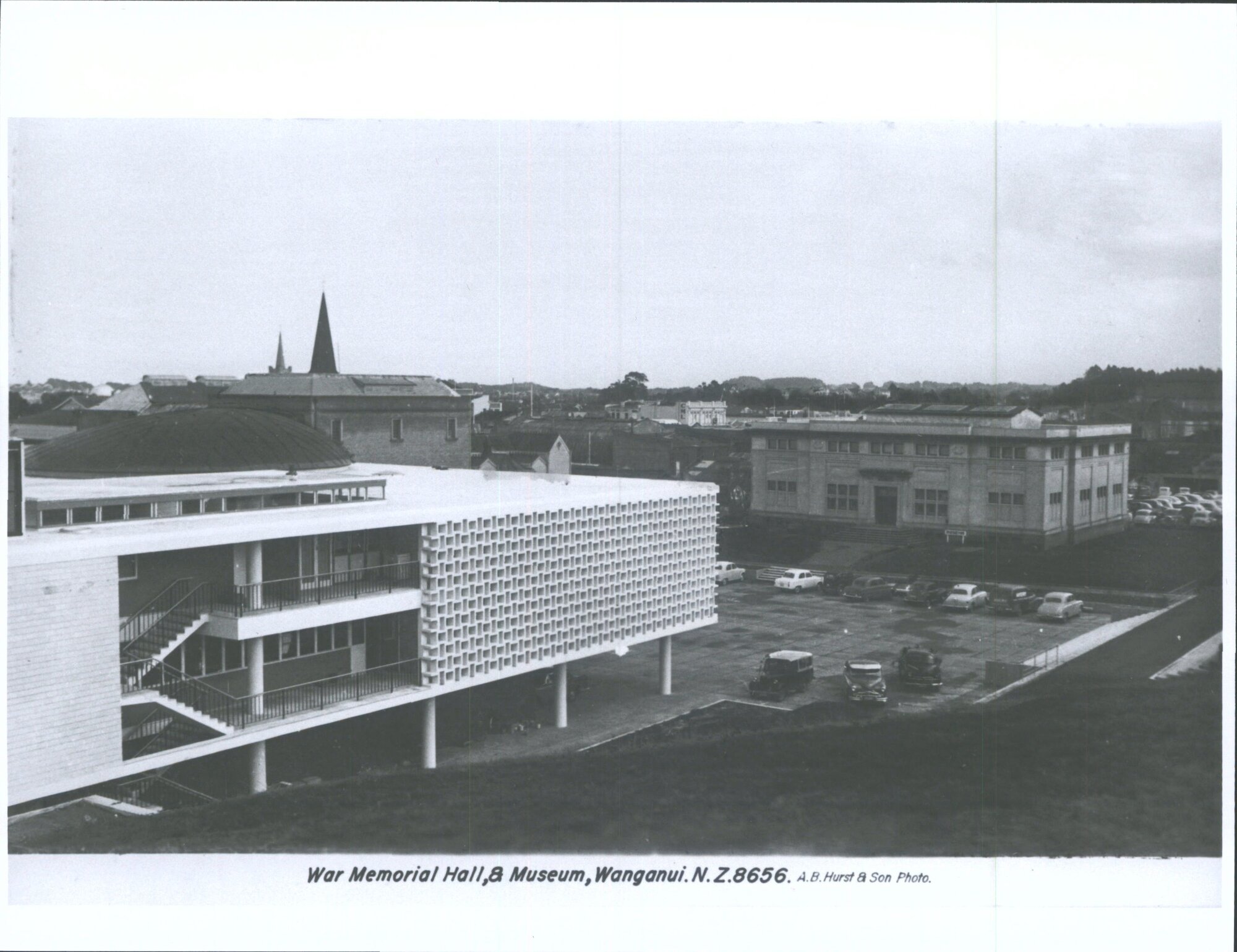 War Memorial Hall, &amp; Museum, Wanganui, N.Z.