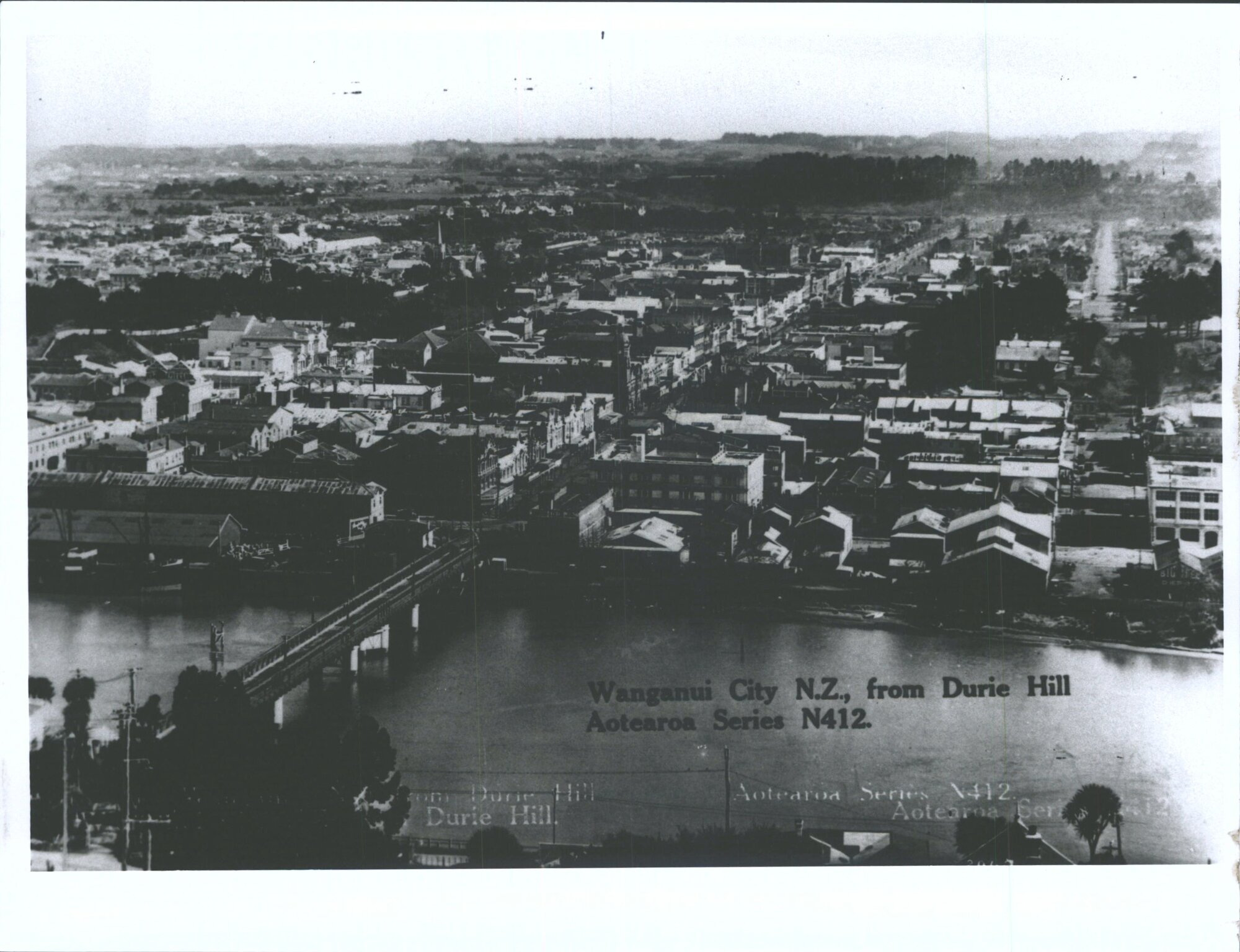 Wanganui City N.Z., from Durie Hill