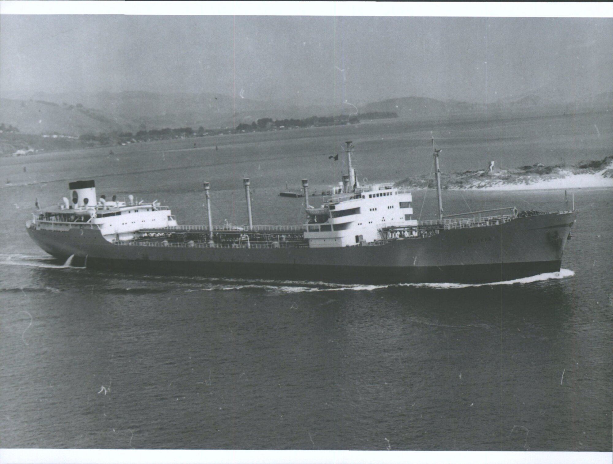 Olivia (ship) Otago Heads