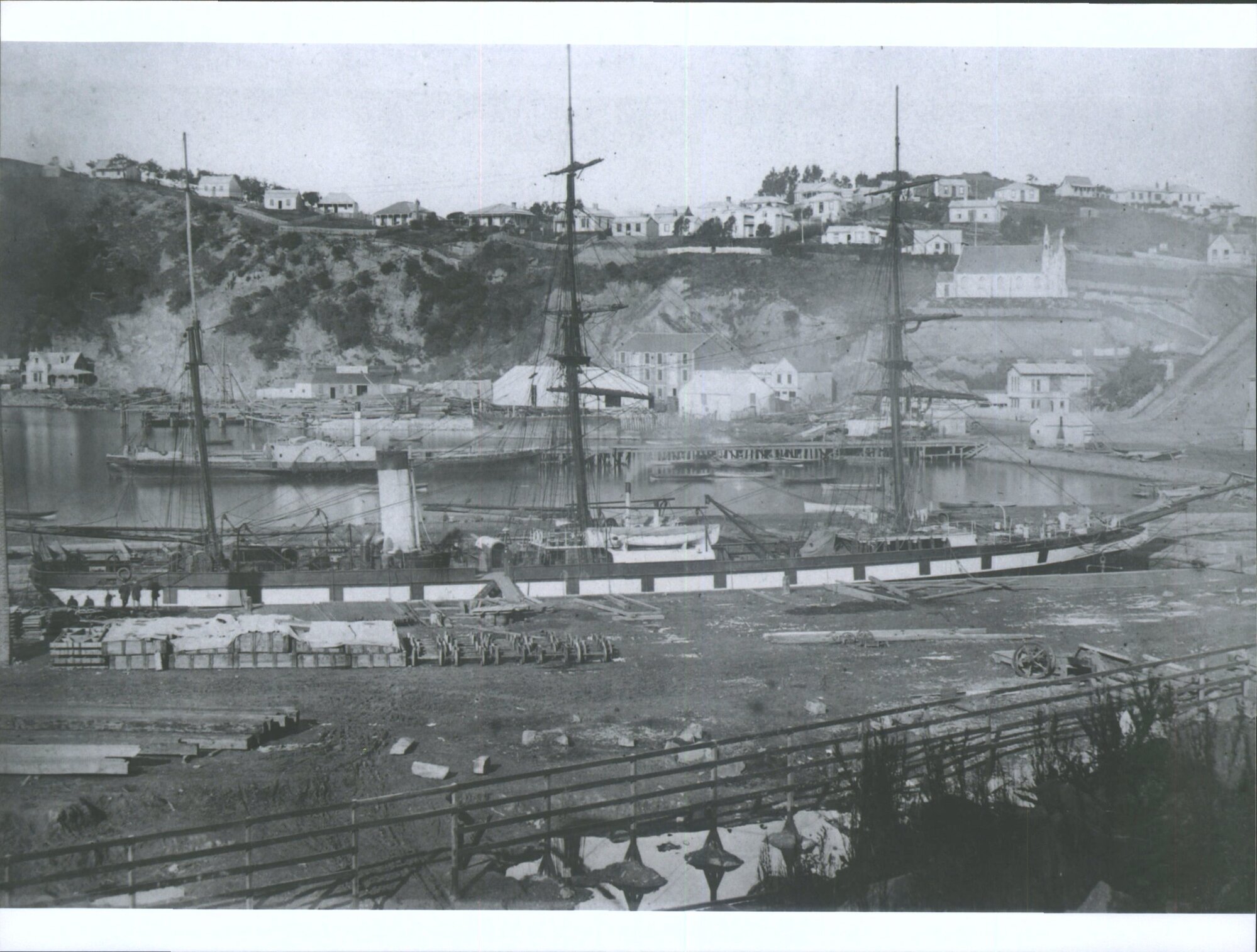 Omeo (ship) Port Chalmers, NZ