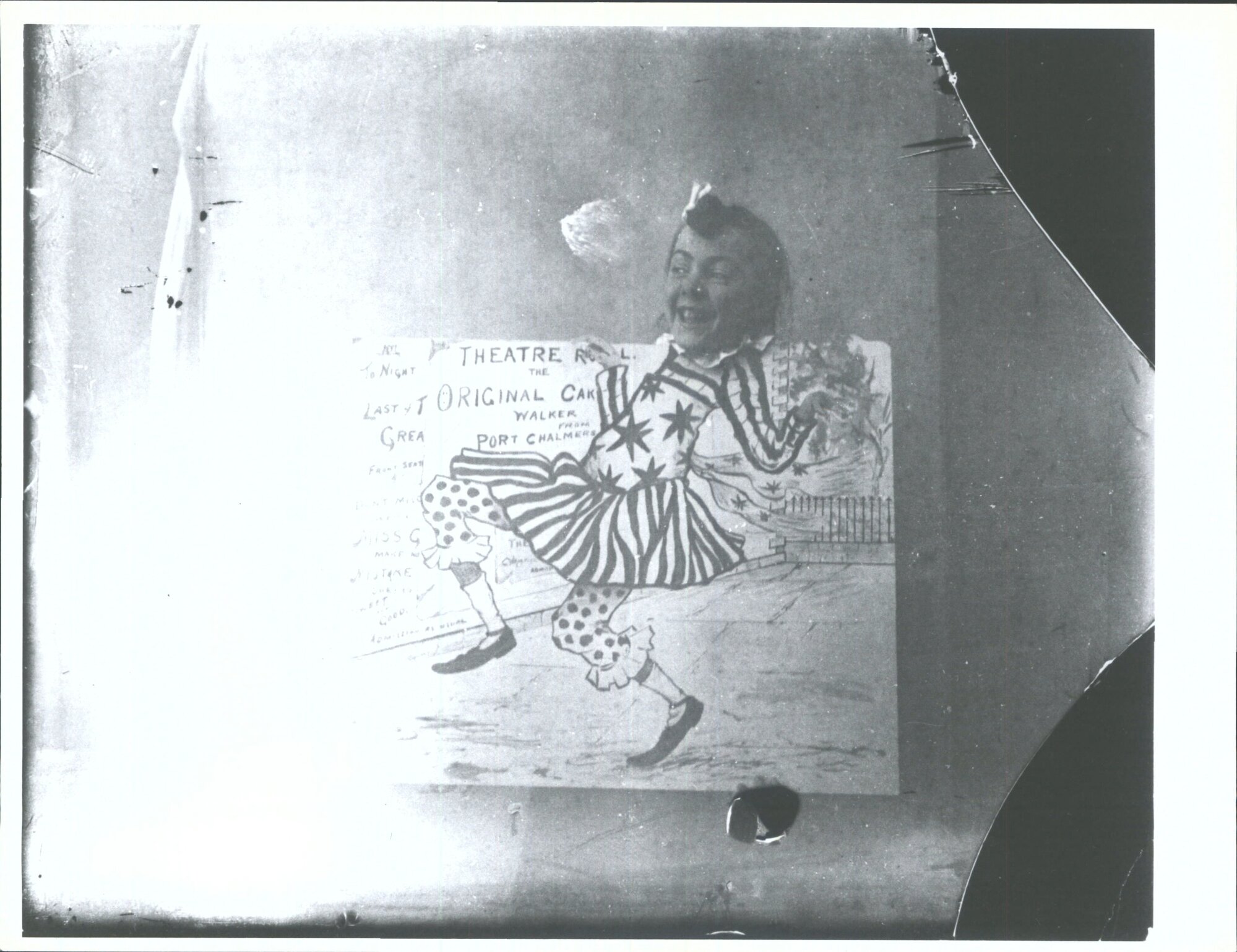 Poster advertisement for side show