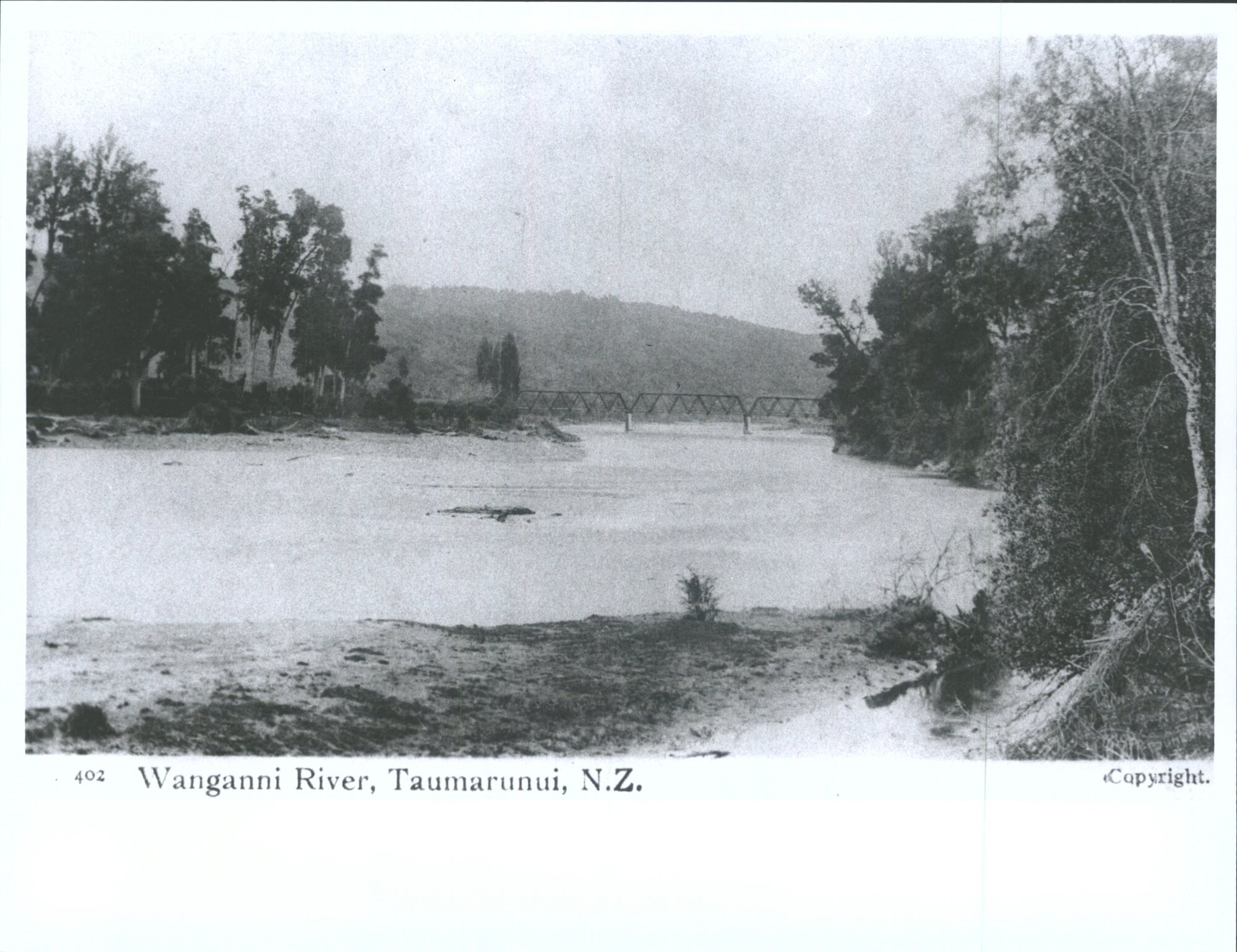 Wanganui River, Taumarunui, N.Z.