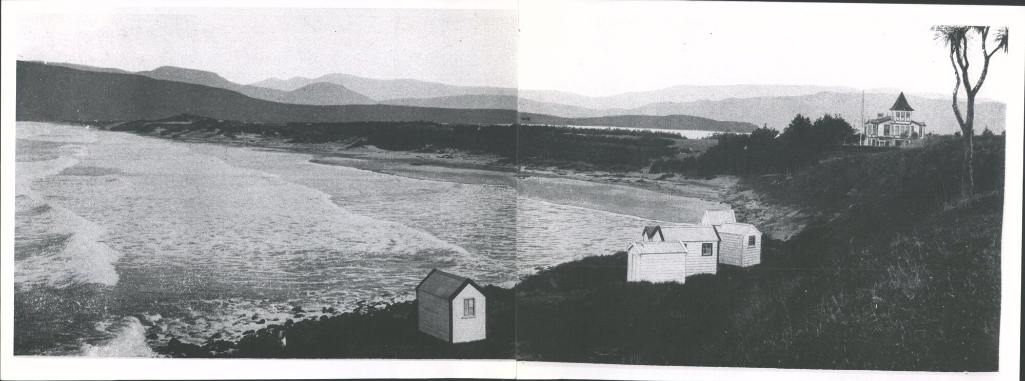Panorama of Warrington Beach