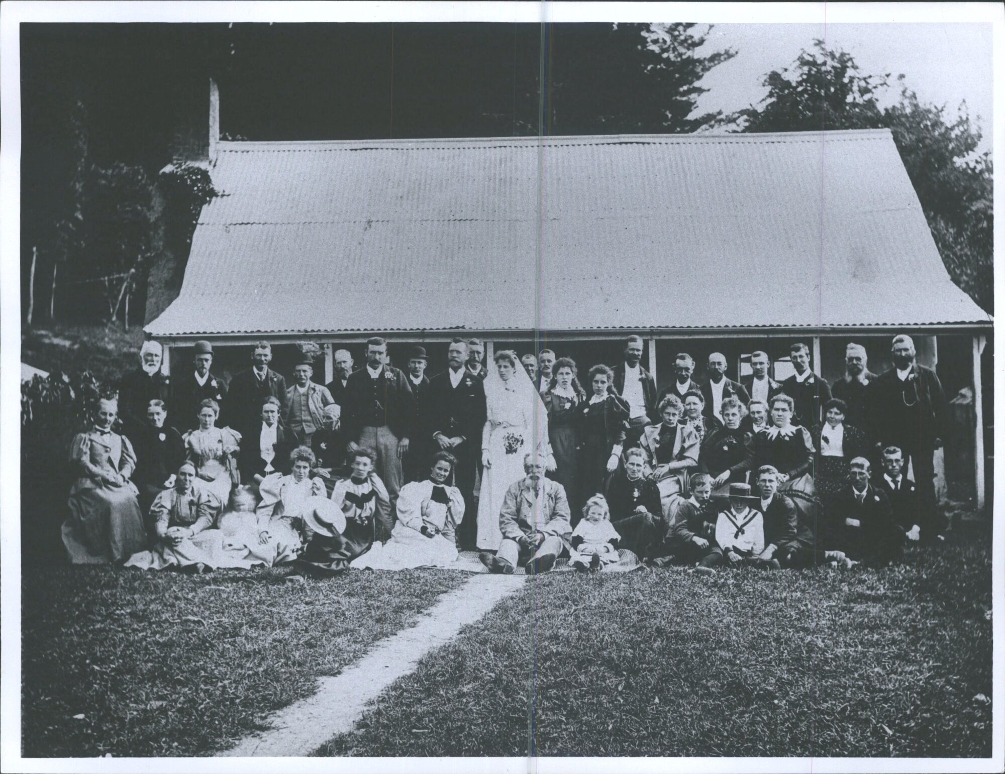 Unidentified Wedding Group