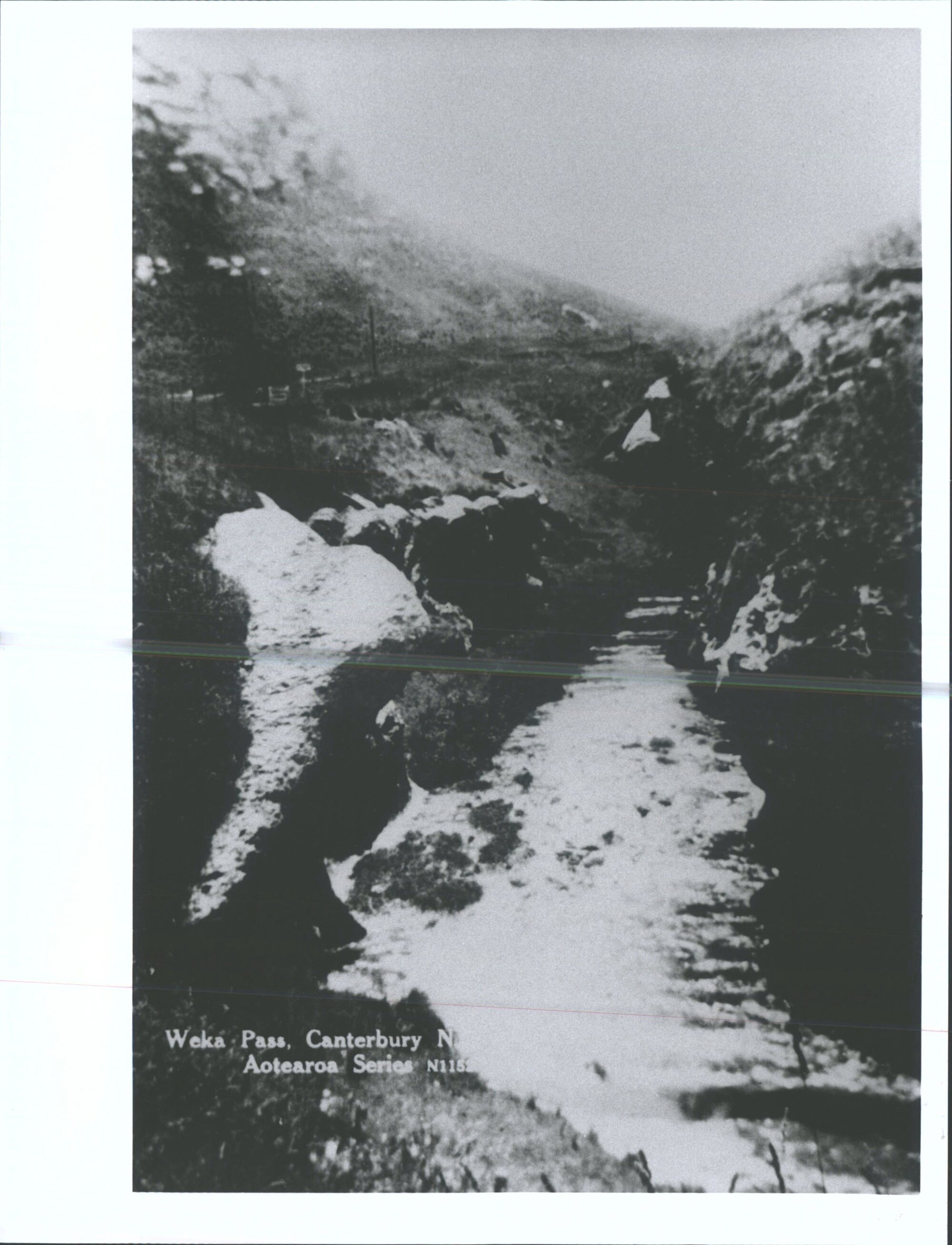 Weka Pass, Canterbury, N.Z.