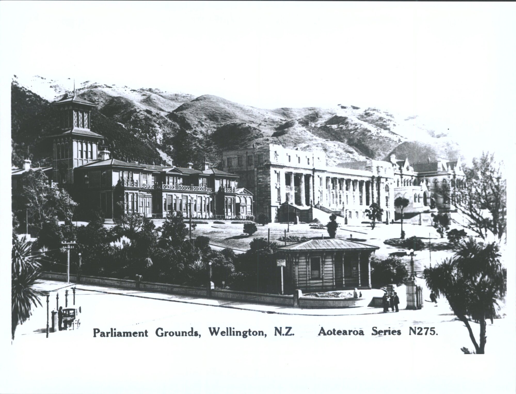 Parliament Grounds, Wellington, N.Z.