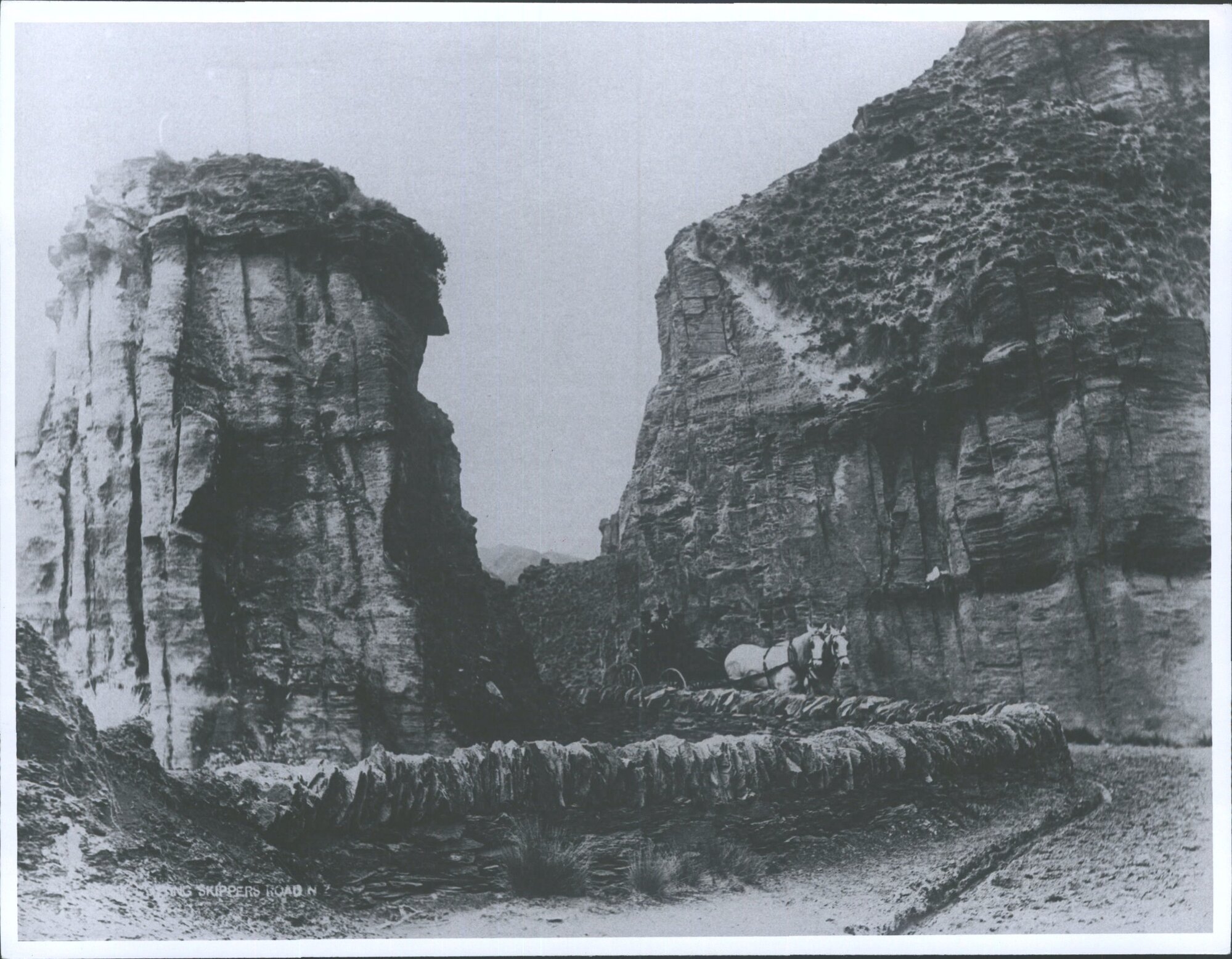 Rock cutting, Skippers Road, N.Z.