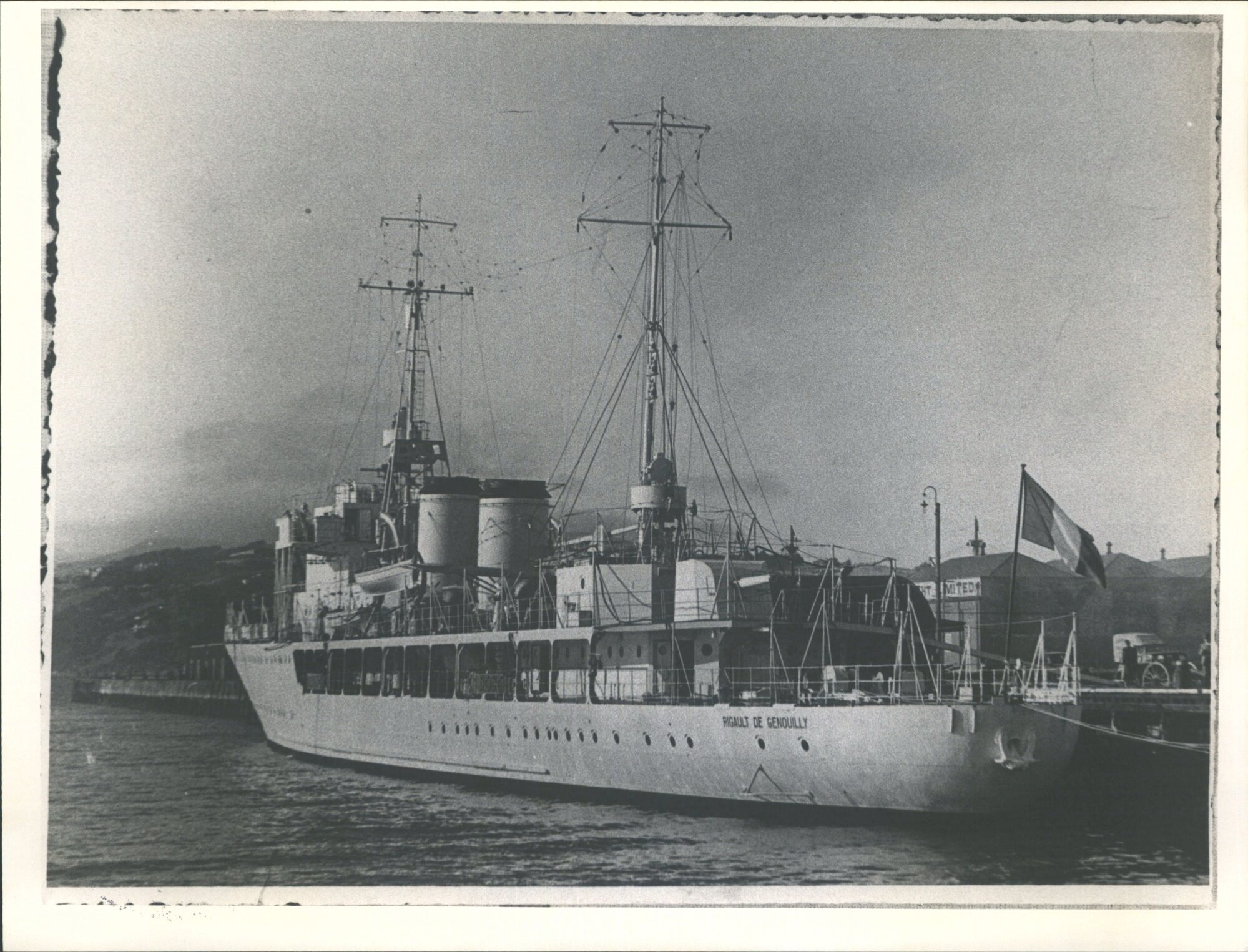 RIGAULT DE GENOUILLY (French Sloop)