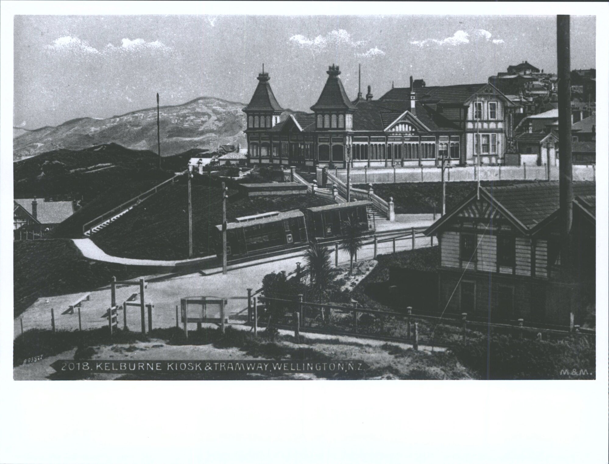 Kelburne Kiosk &amp; Tramway, Wellington, N.Z.