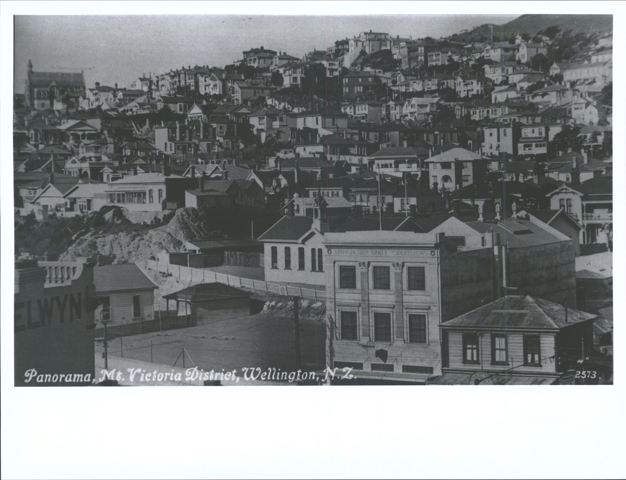 Panorama, Mt. Victoria District, Wellington, N.Z.