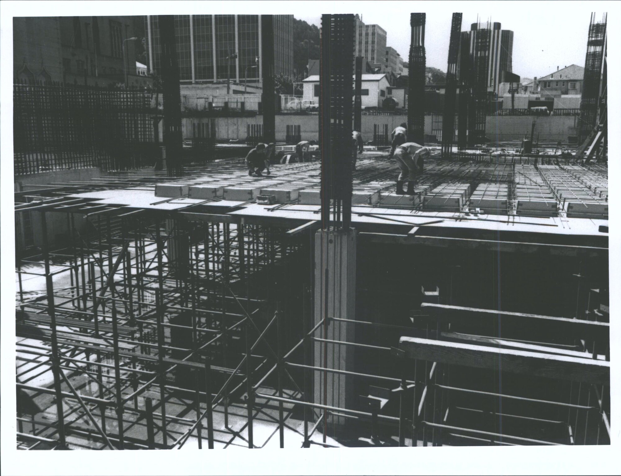 National Library of New Zealand - Construction