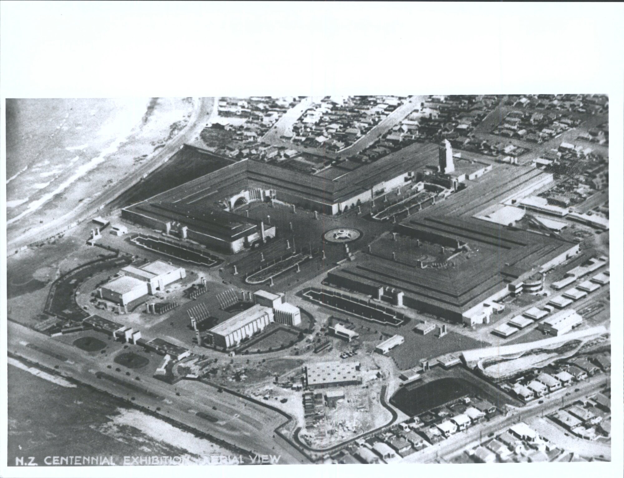 New Zealand Centennial Exhibition - Aerial View
