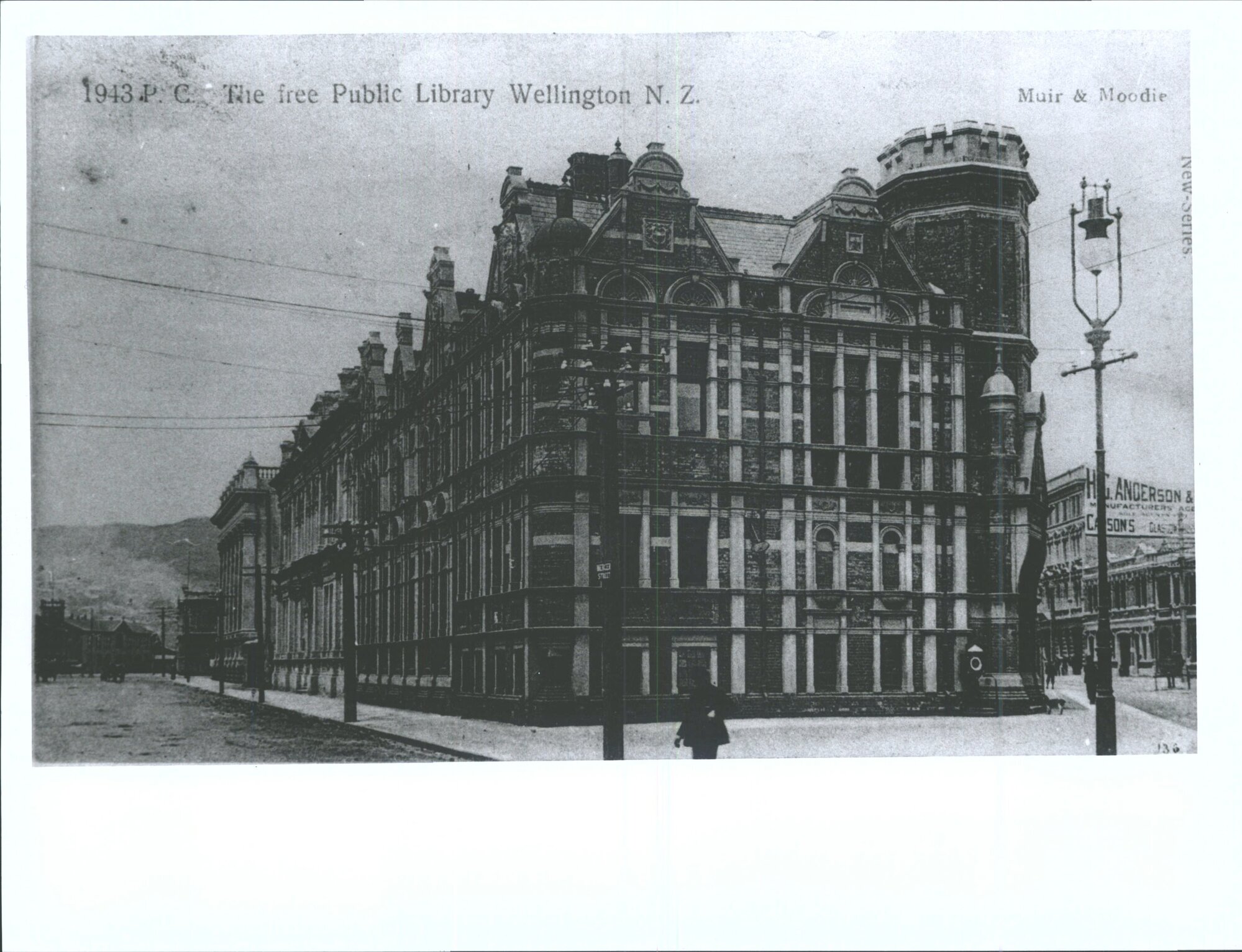 The Free Public Library, Wellington, N.Z.