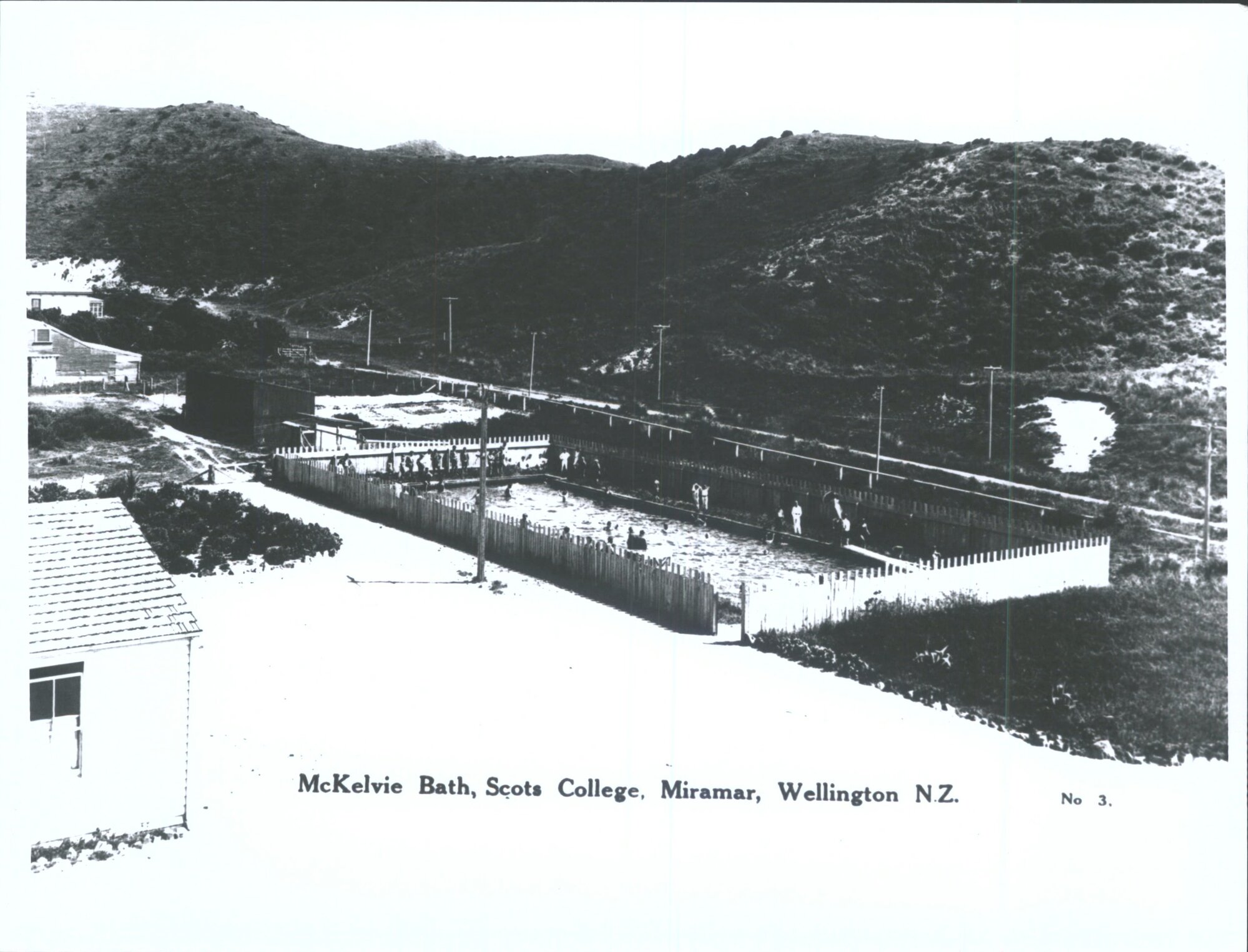 McKelvie Bath, Scots College, Miramar, Wellington, N.Z.