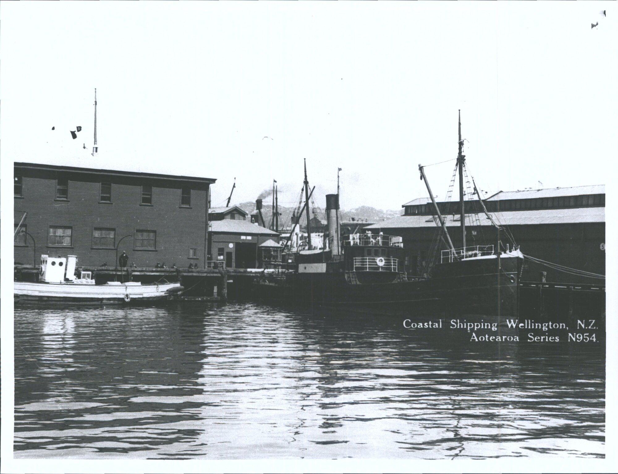 Coastal Shipping, Wellington, N.Z.