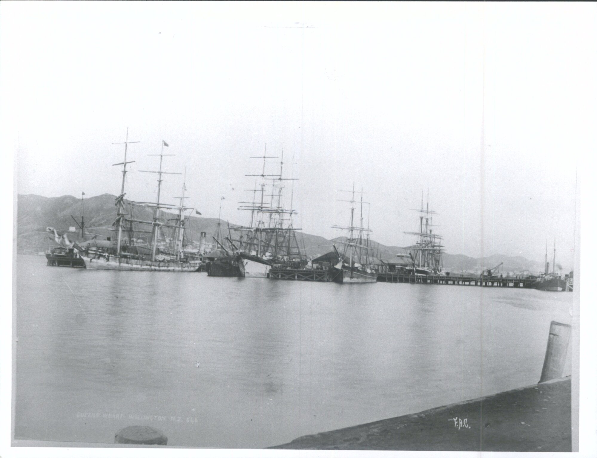 Queens Wharf, Wellington, N.Z.