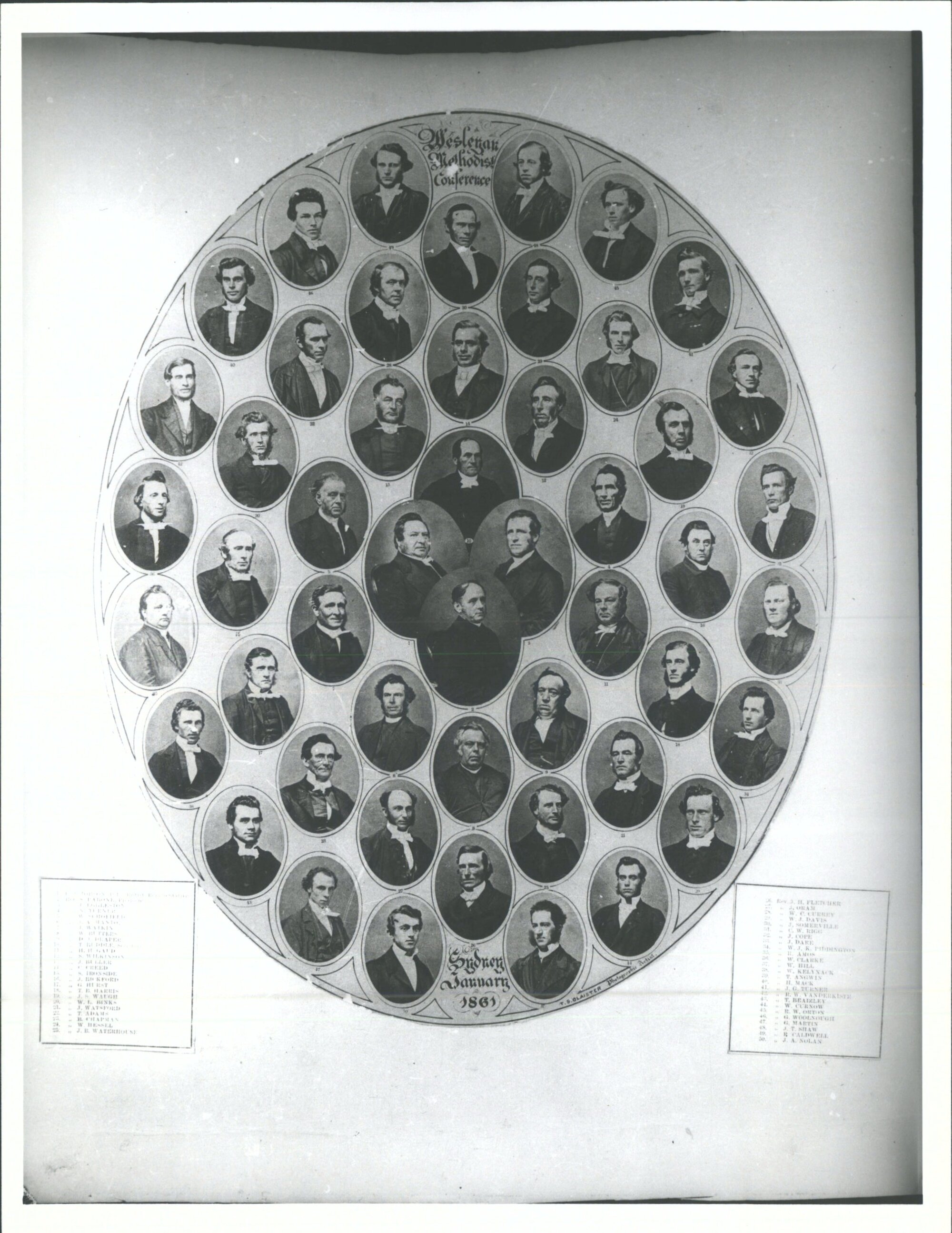 Wesleyan Methodist Conference, Sydney, January 1861