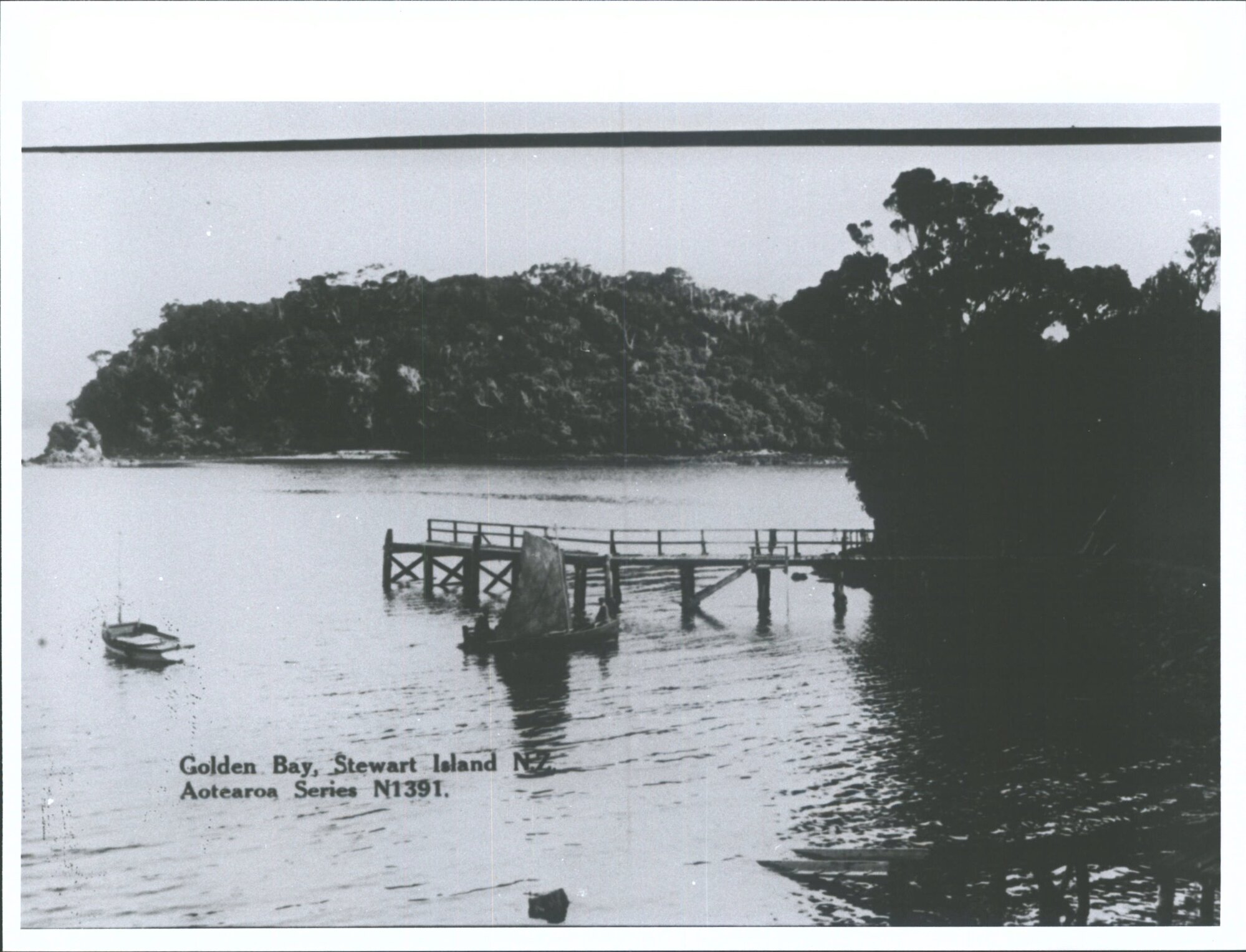 Golden Bay, Stewart Island, N.Z.