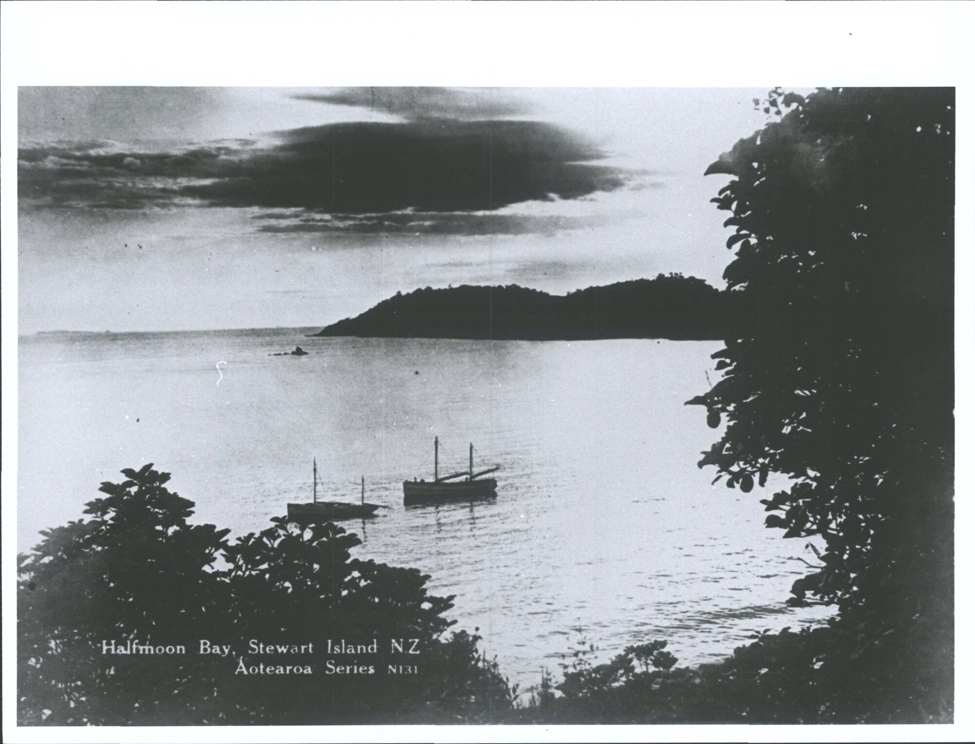 Halfmoon Bay, Stewart Island, N.Z.