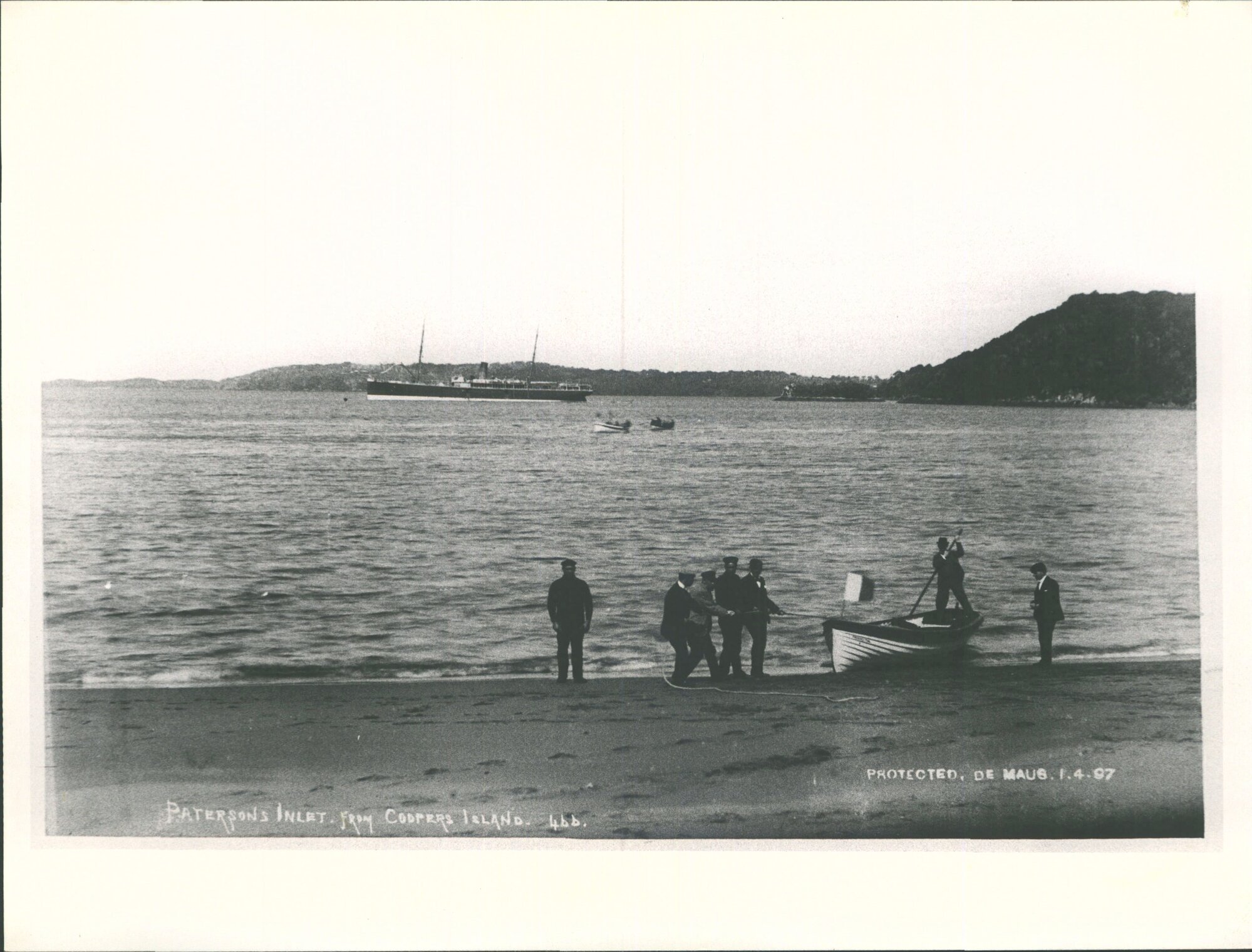 Patersons Inlet from Coopers Island