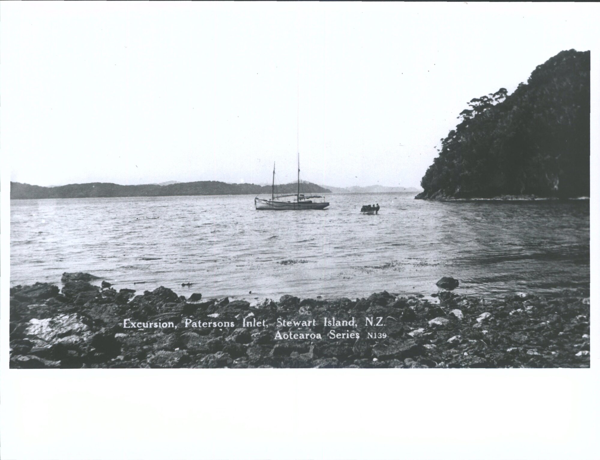 Excursion, Patersons Inlet, Stewart Island, N.Z.