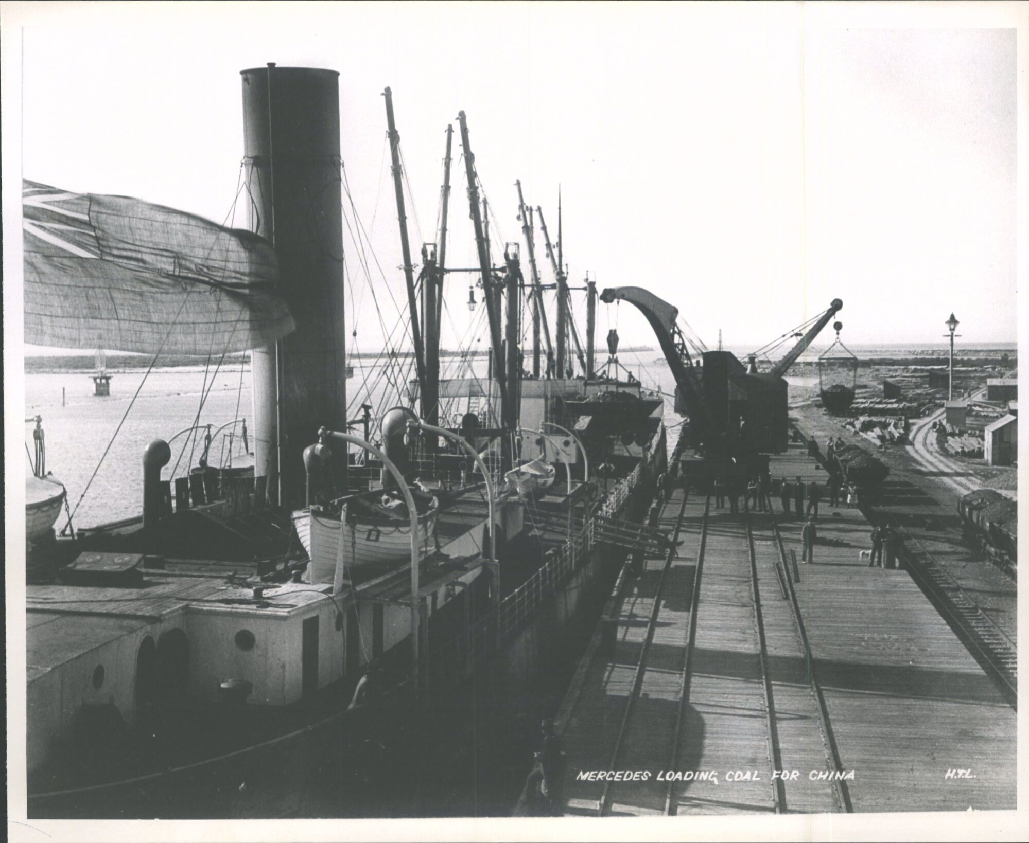 Mercedes Loading Coal for China