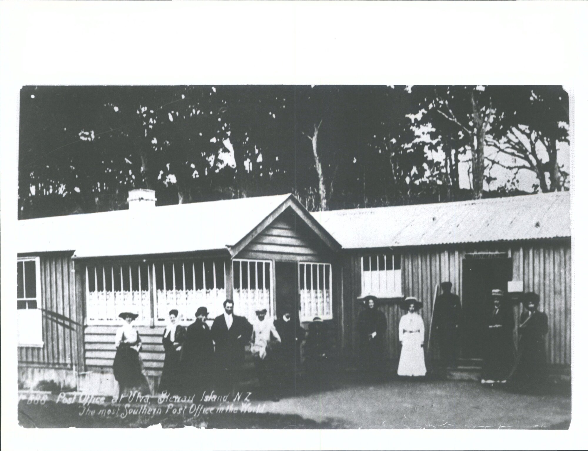Post Office at Ulva, Stewart Island, N.Z.