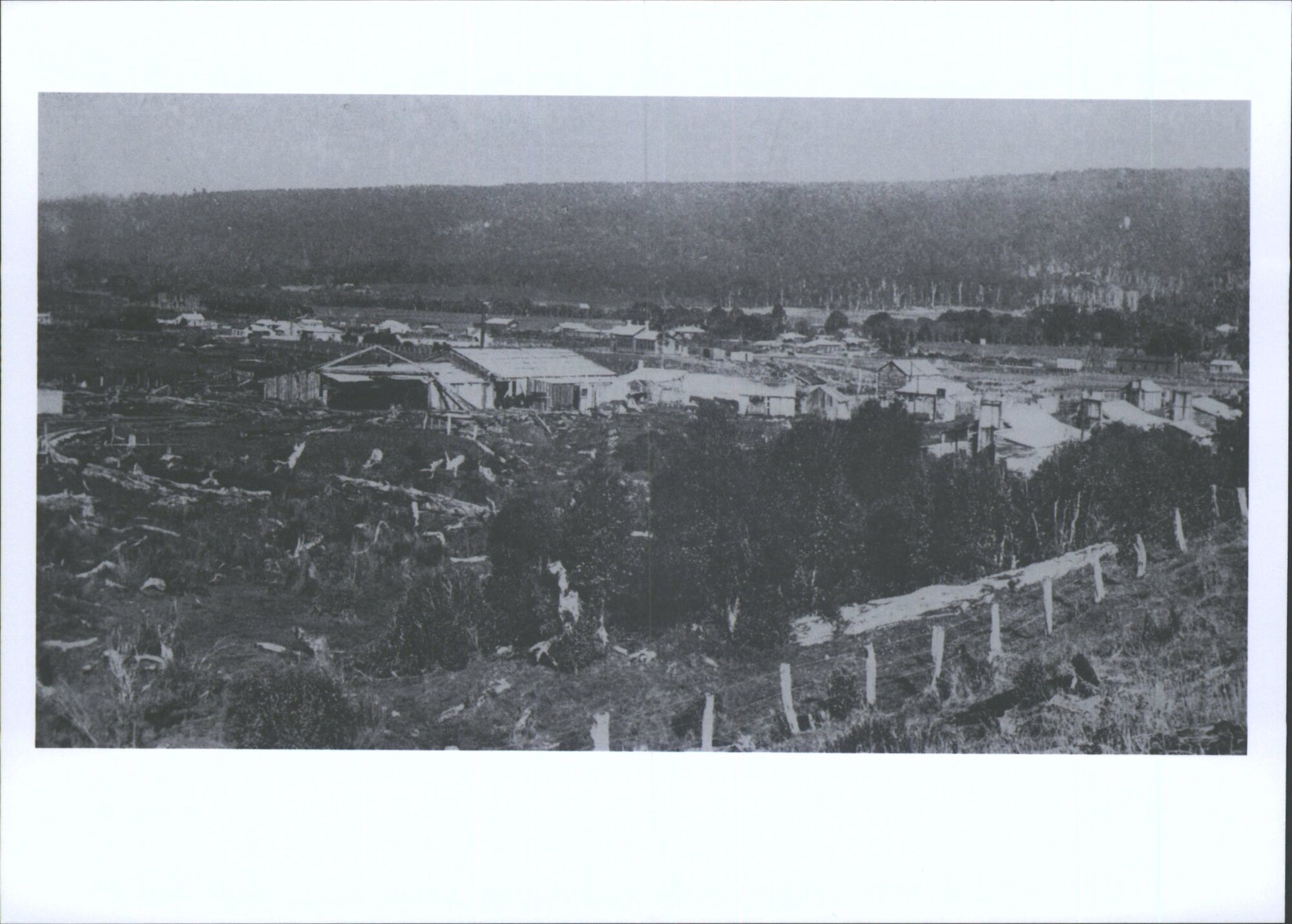 Tahakopa Township from Hogg's Mill