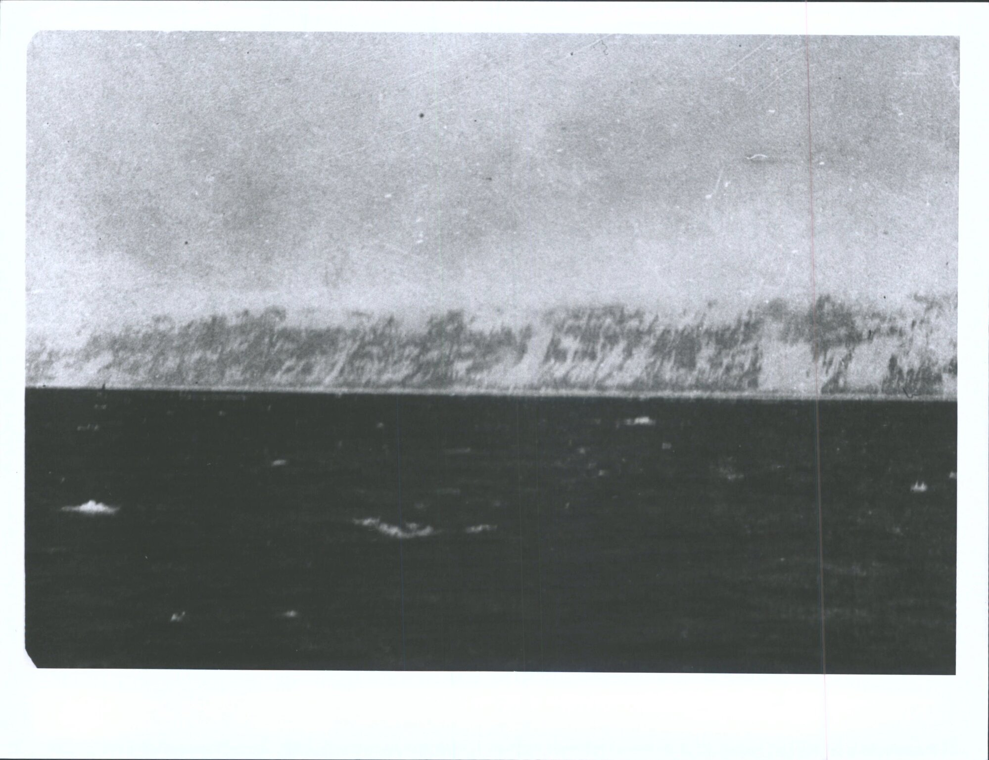 Looking toward Antarctica