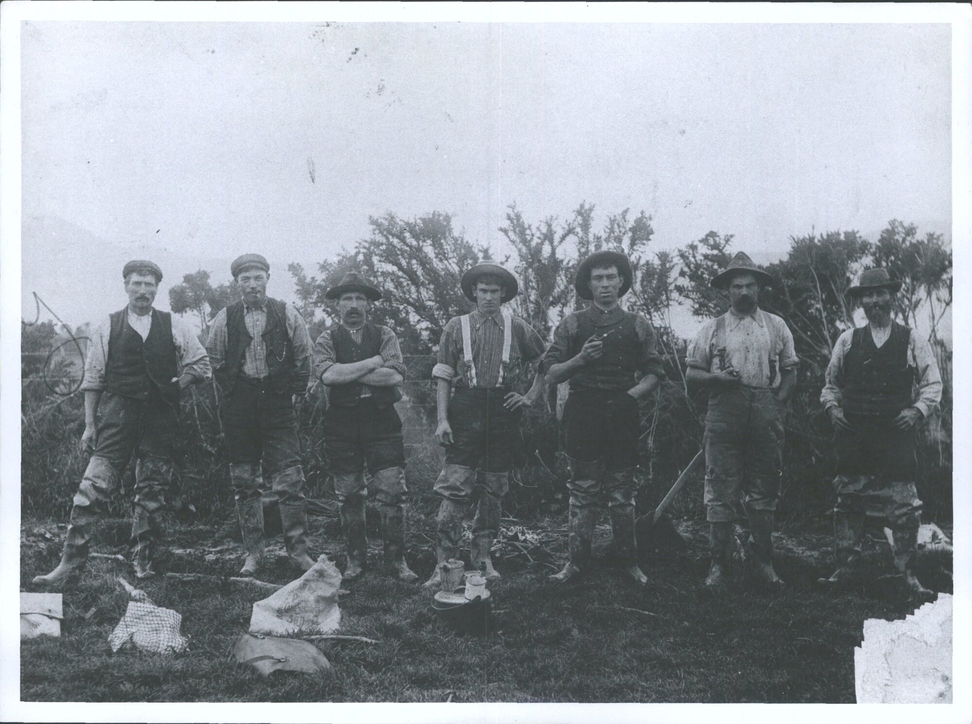 Unidentified Group of Men