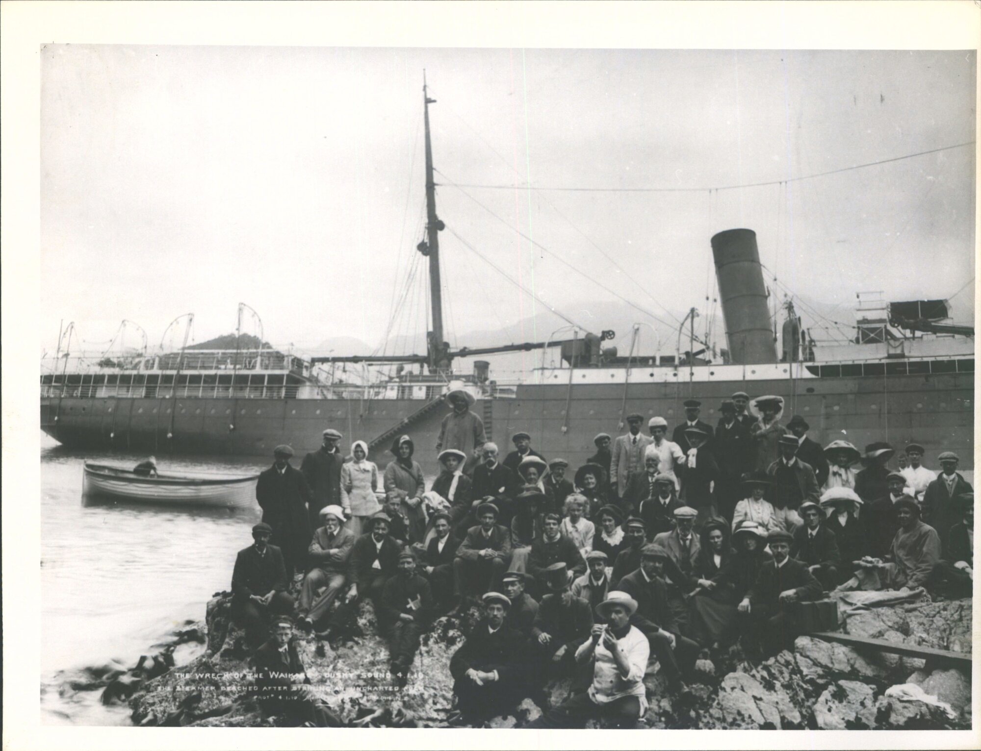 Waikare (ship) Dusky  Sound 4-1-10