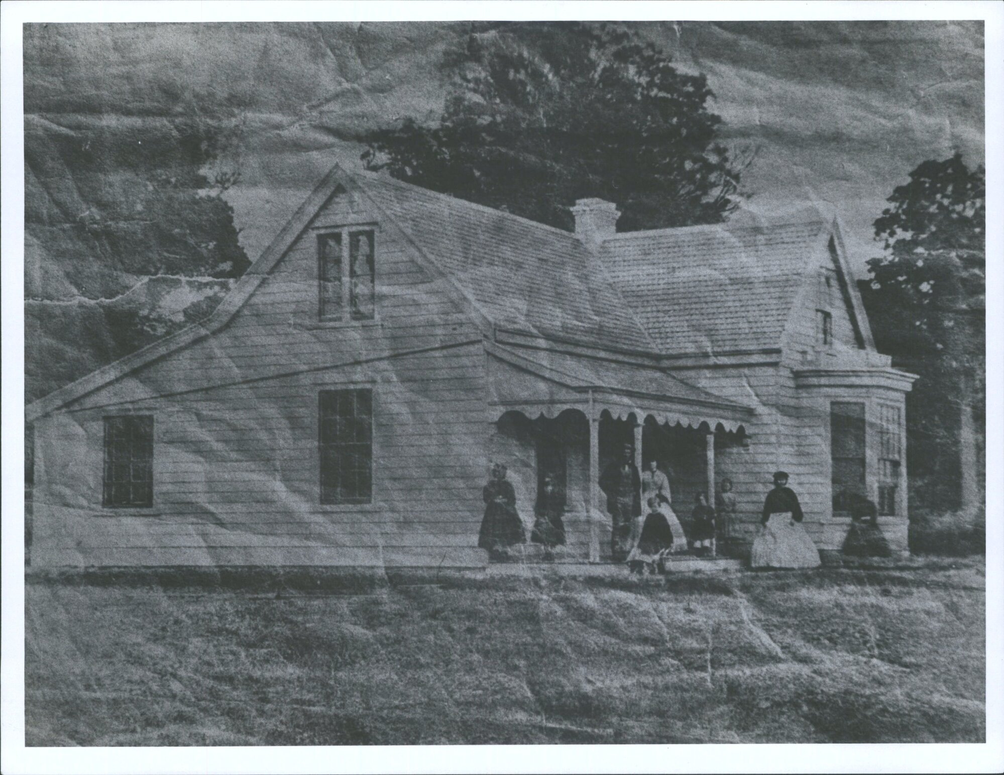 ANDERSON, Archibald.  House at Balmoral, Inch Clutha