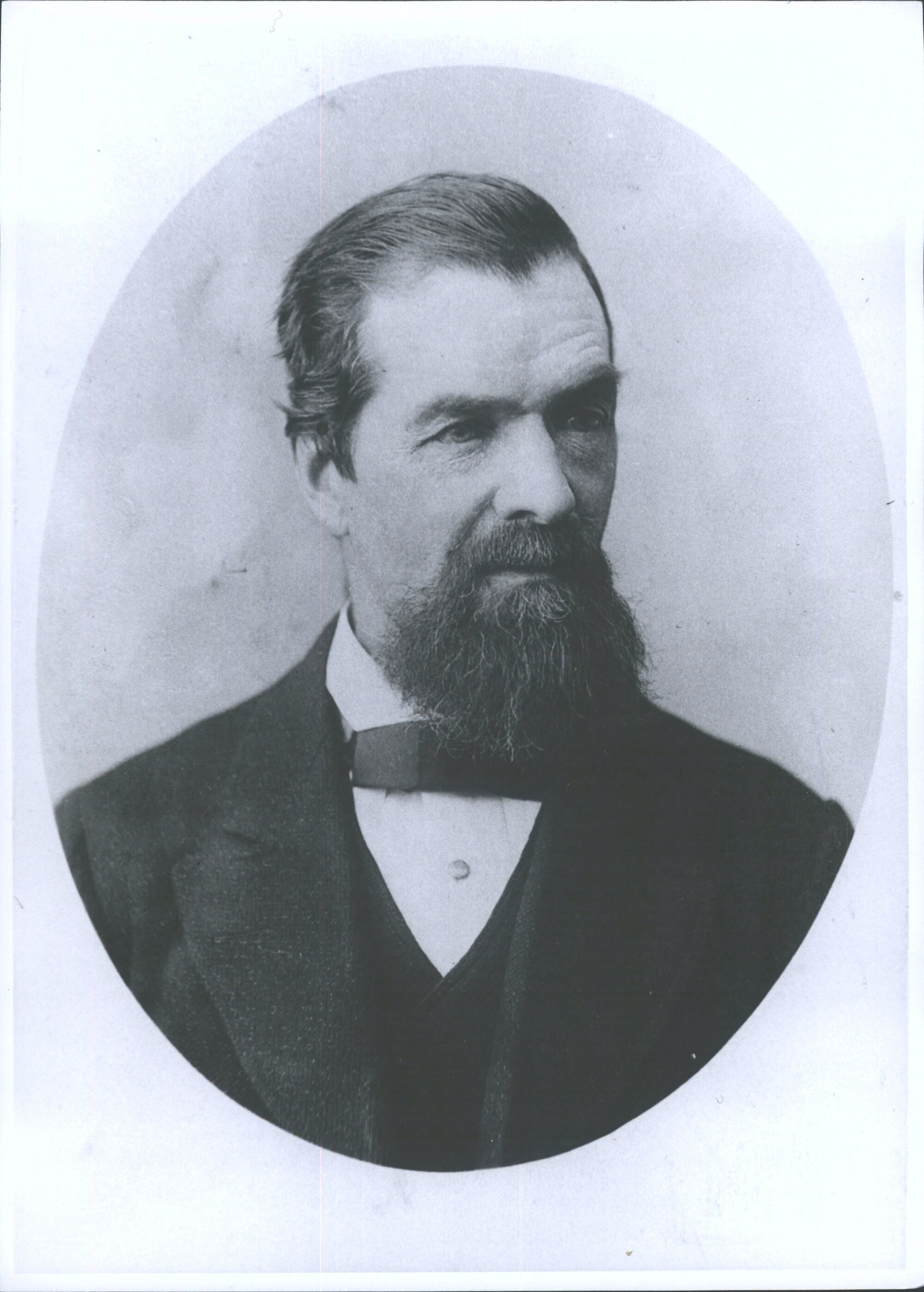 Mr. W. Beattie, first baker in Alexander