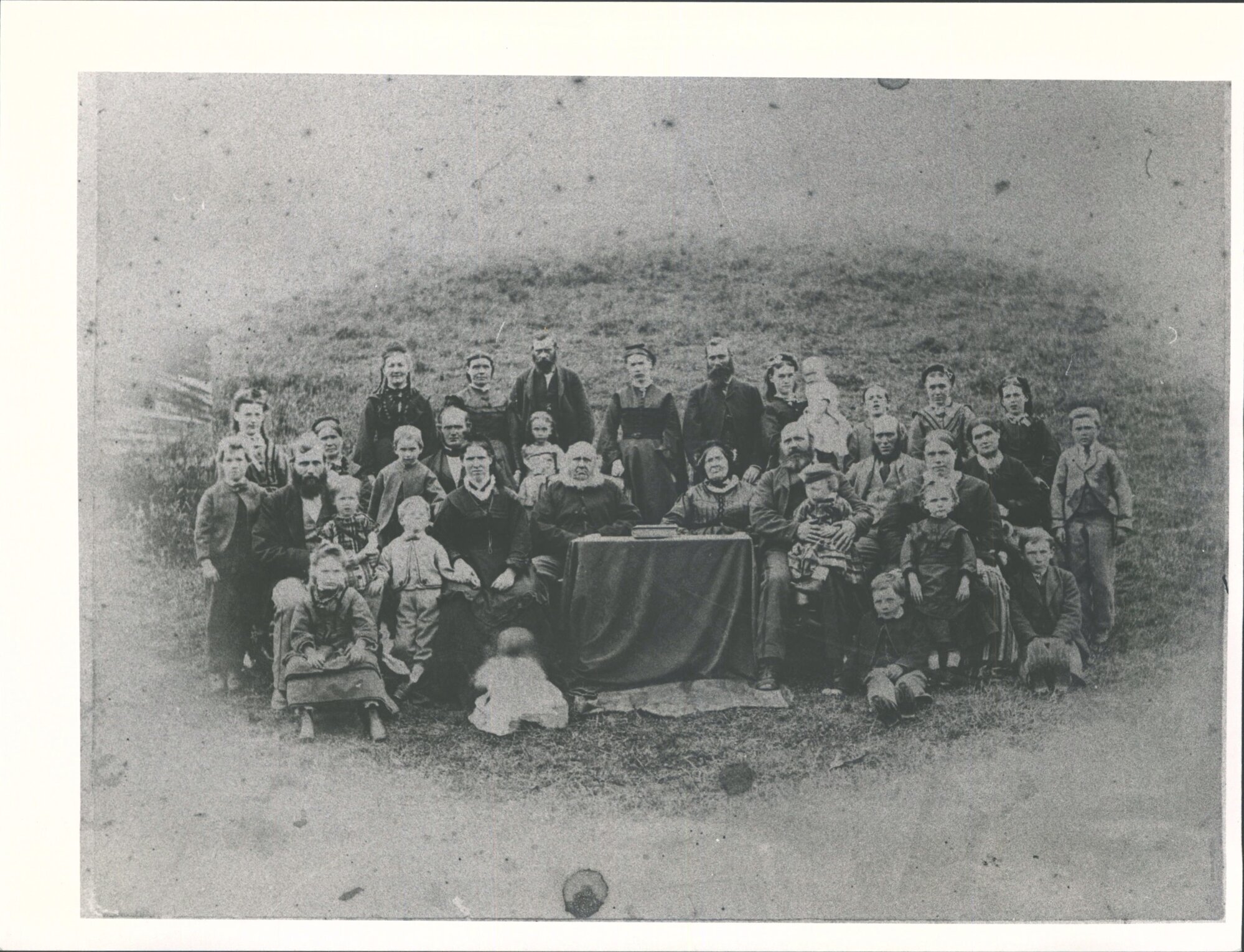 Begg, Wilson &amp; Bannerman Families c.1870