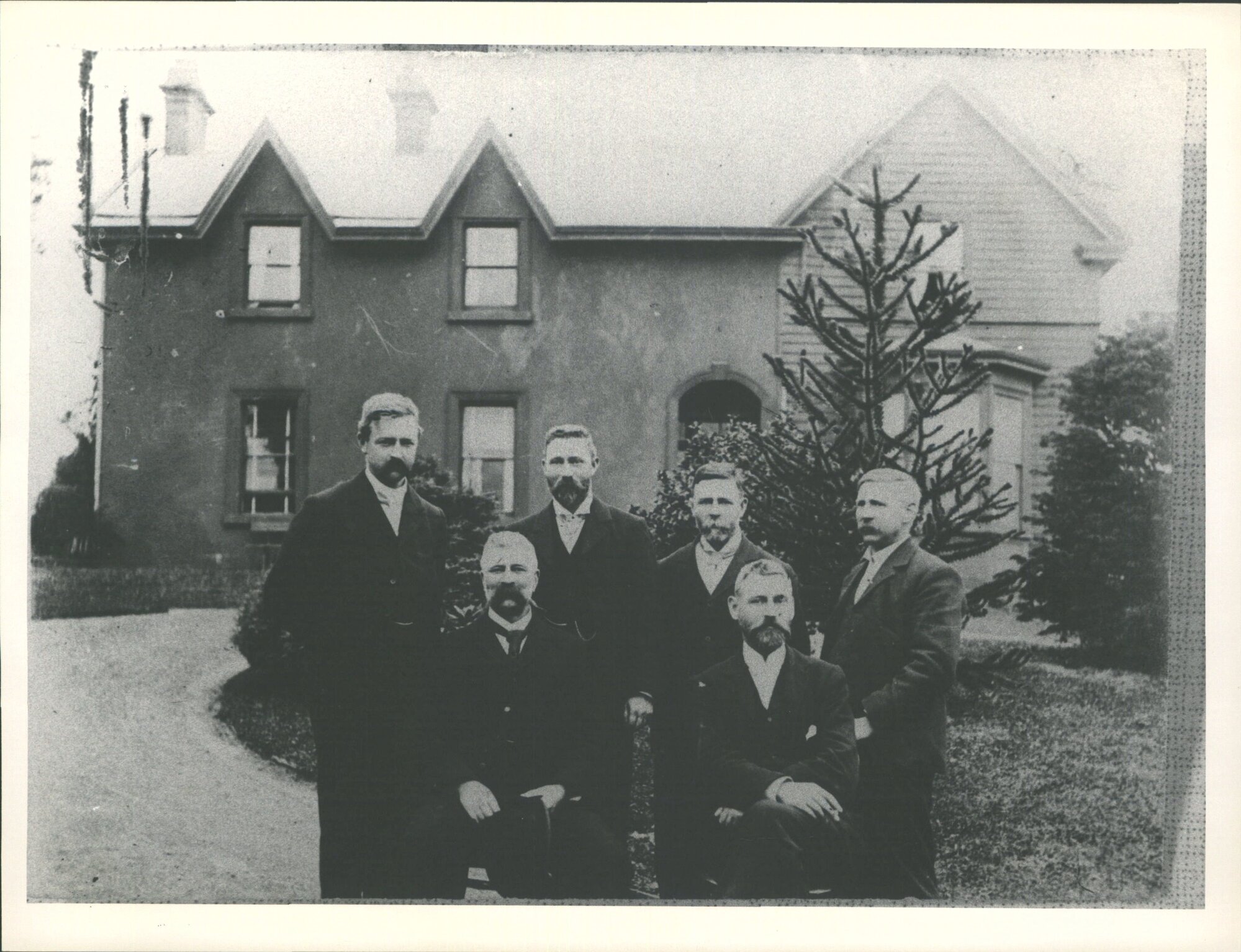 CUTTEN, Frank, Ernest, Walter, Bill, Fred &amp; Ned At Belmont, Dunedin