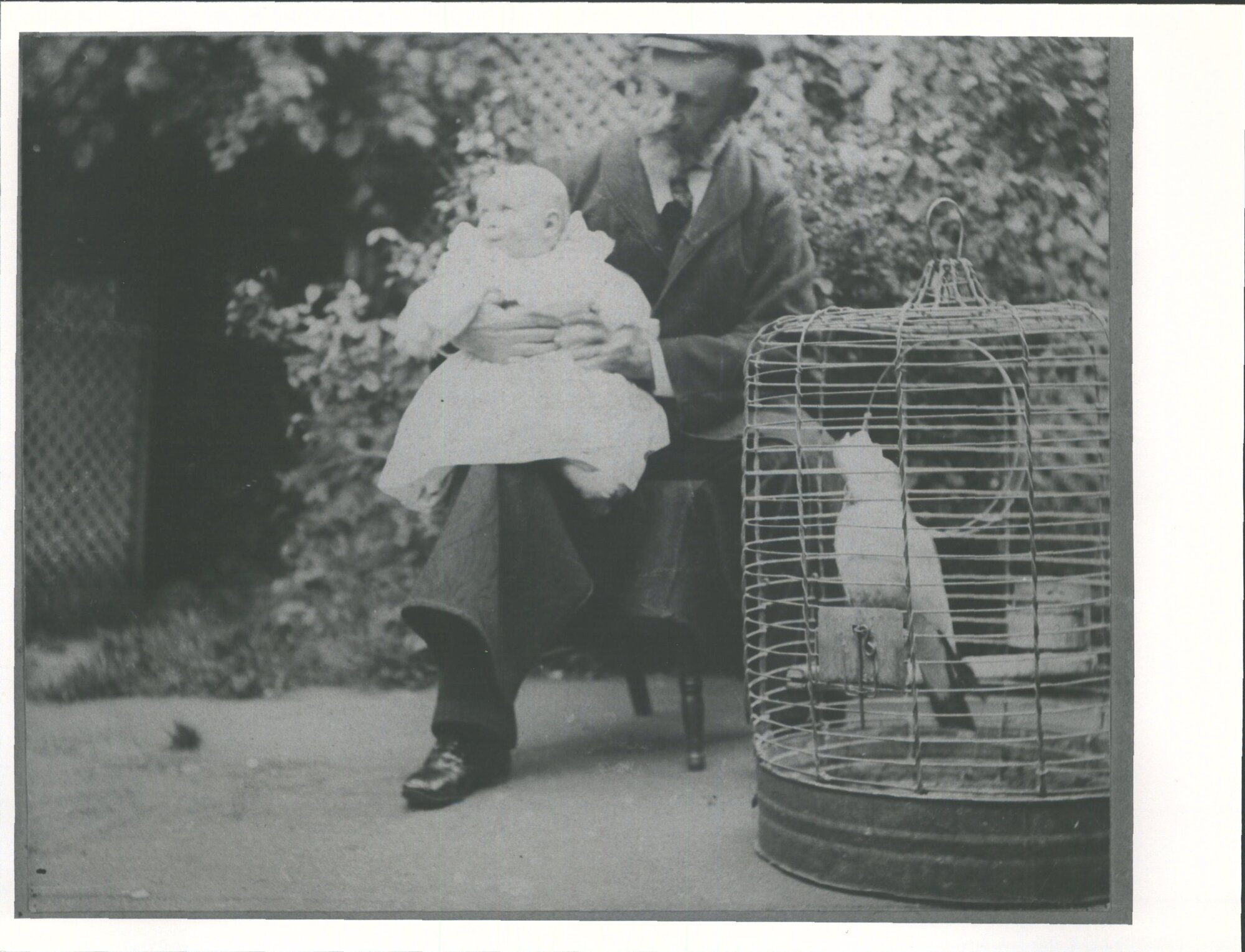 EMERSON, Olive with Uncle Charlie Peake (i.e. Peggy Emerson)