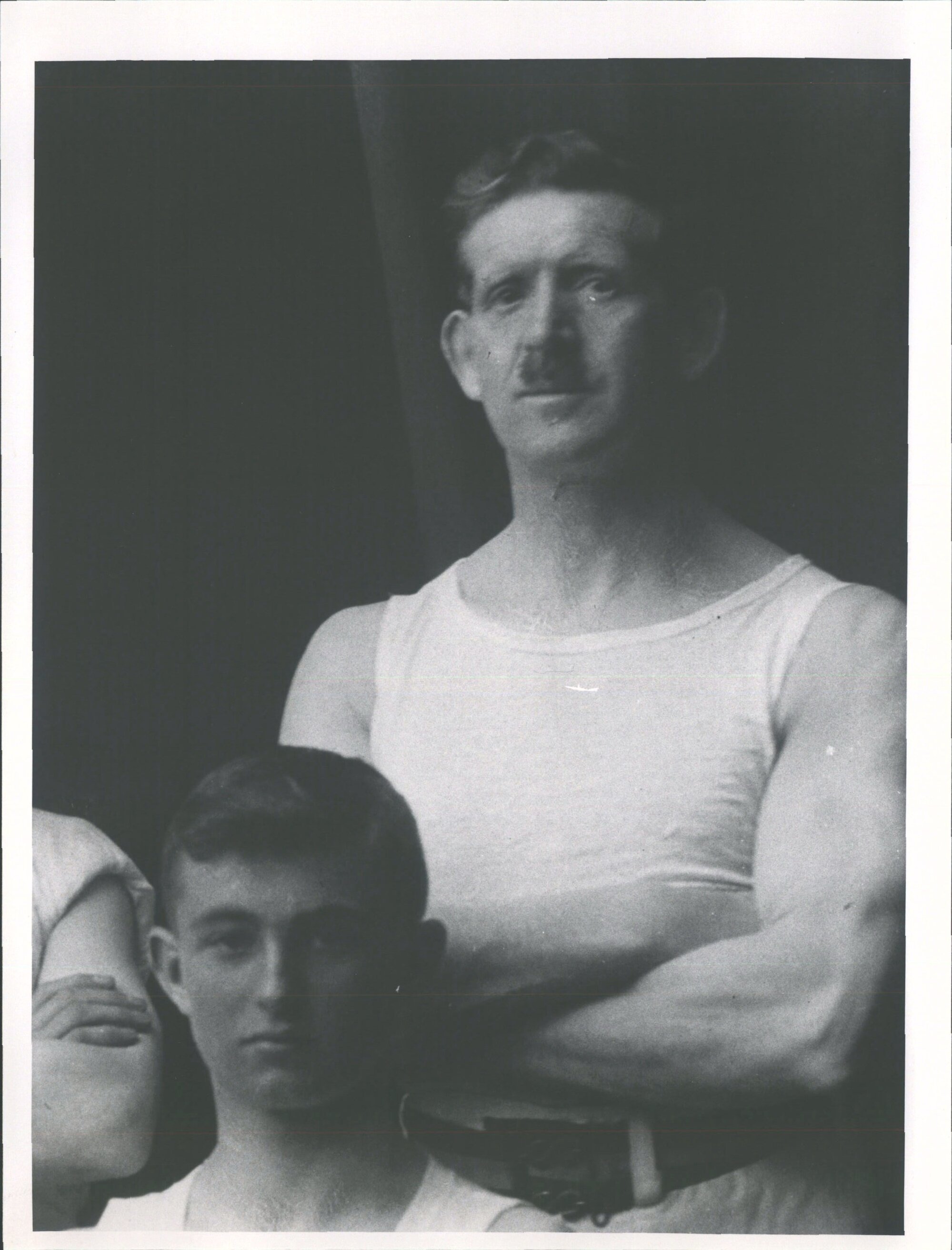 NORTHEY, Jean Paul Instructor. detail of O.B.H.S. Junior Gymnastic Eight