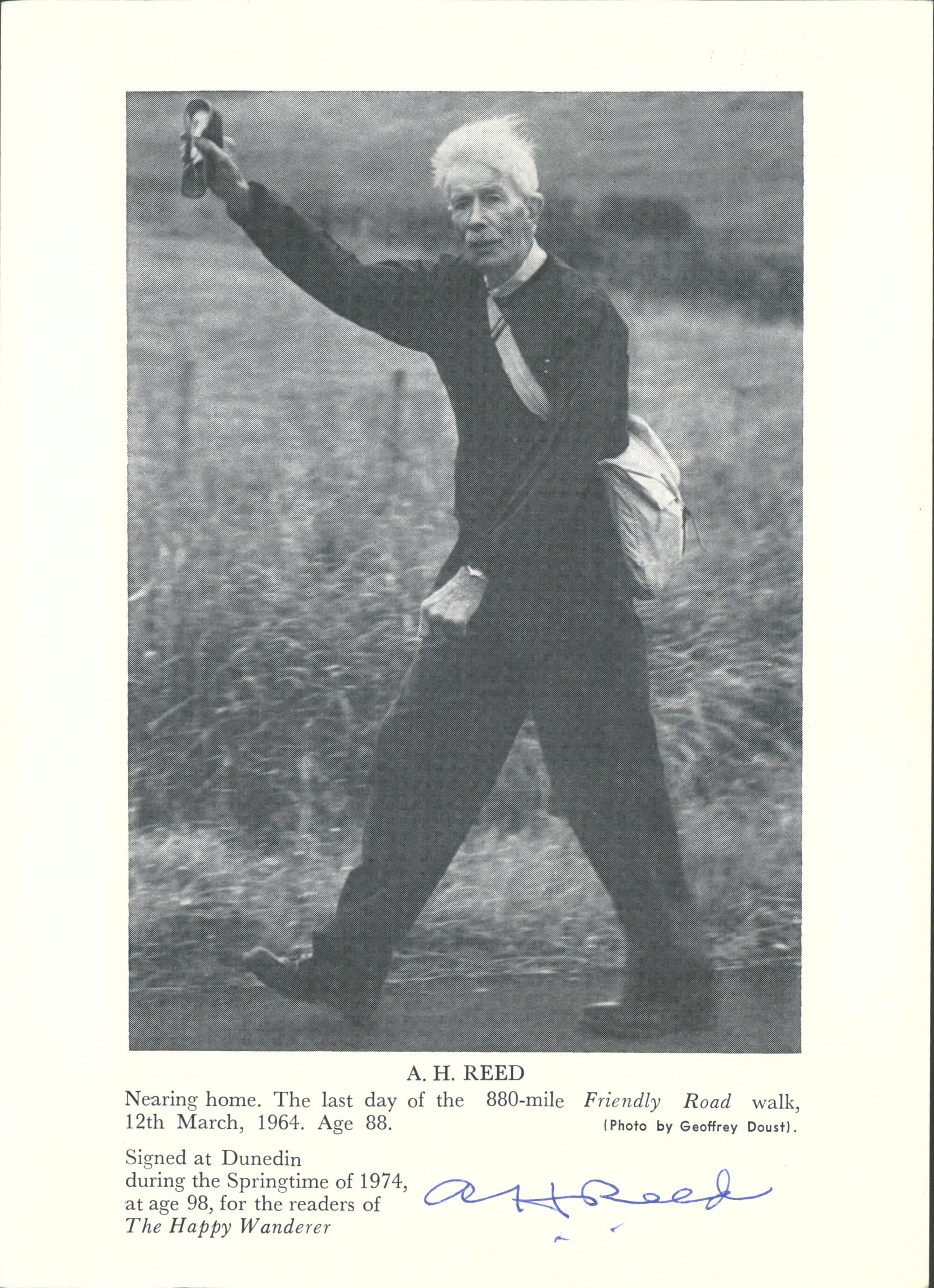 Reed, Alfred Hamish