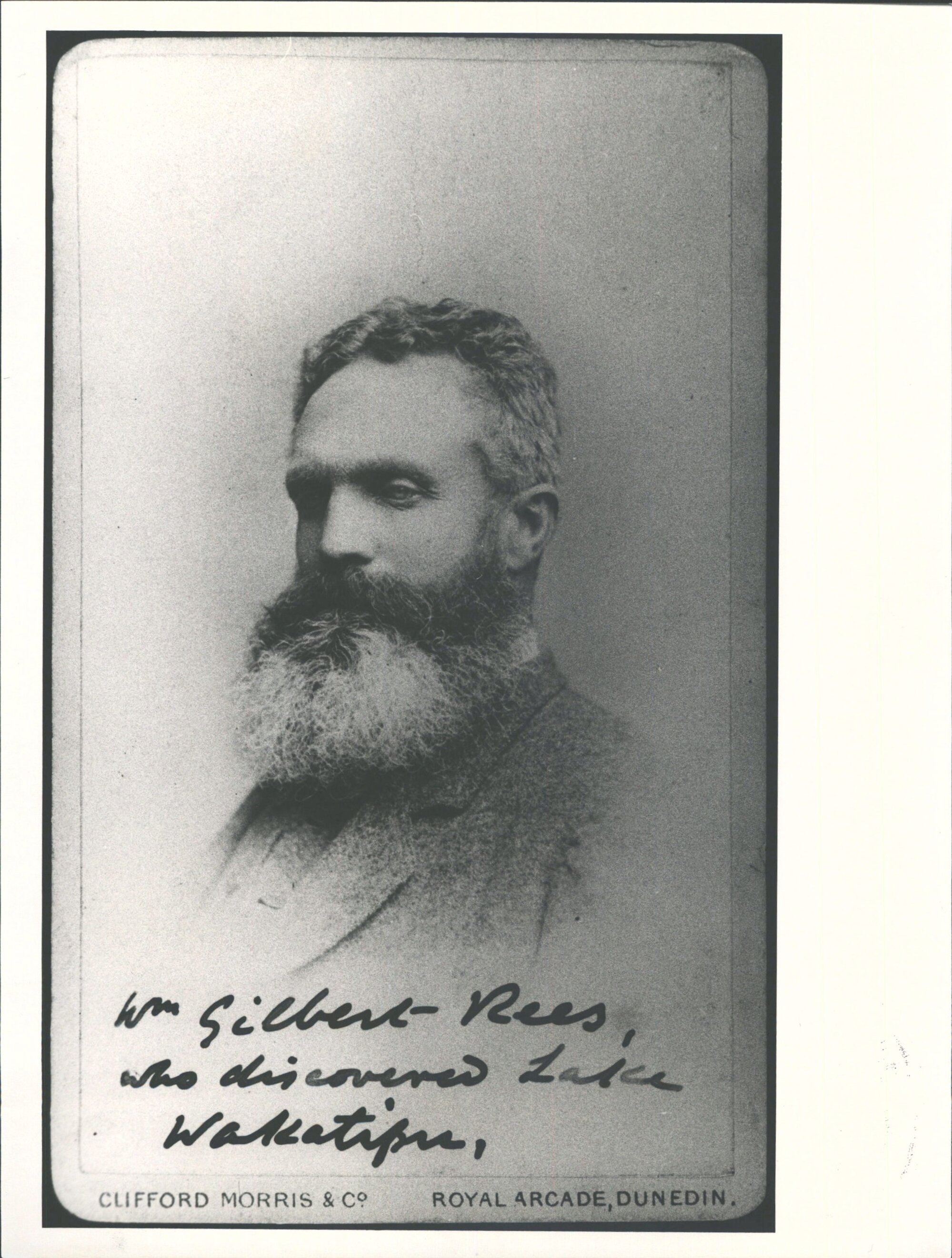 Rees, William Gilbert.  'Who discovered Lake Wakatipu'