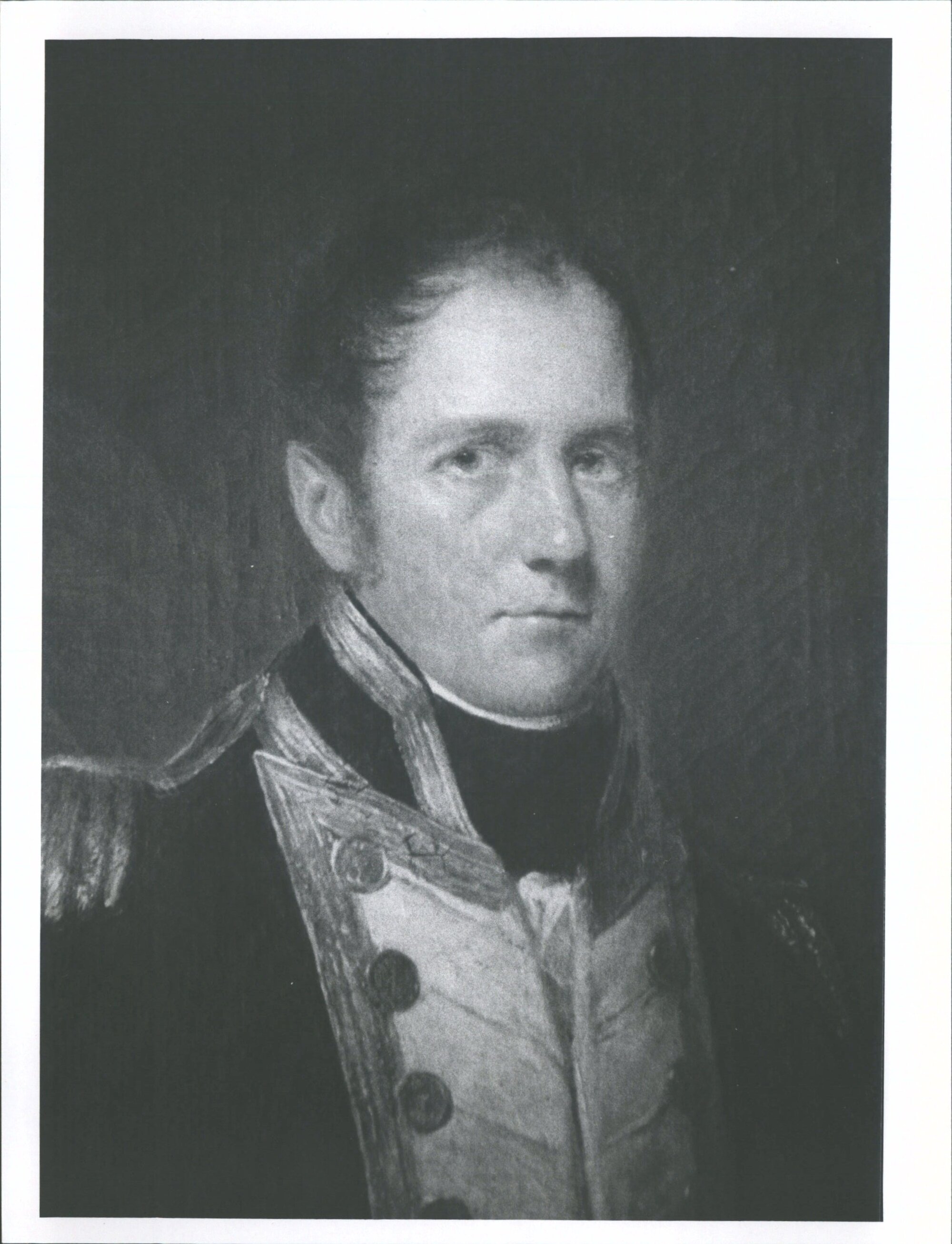 Robert Wogan husband of Catherine Marie O'Brien copied from painting-artist unknown