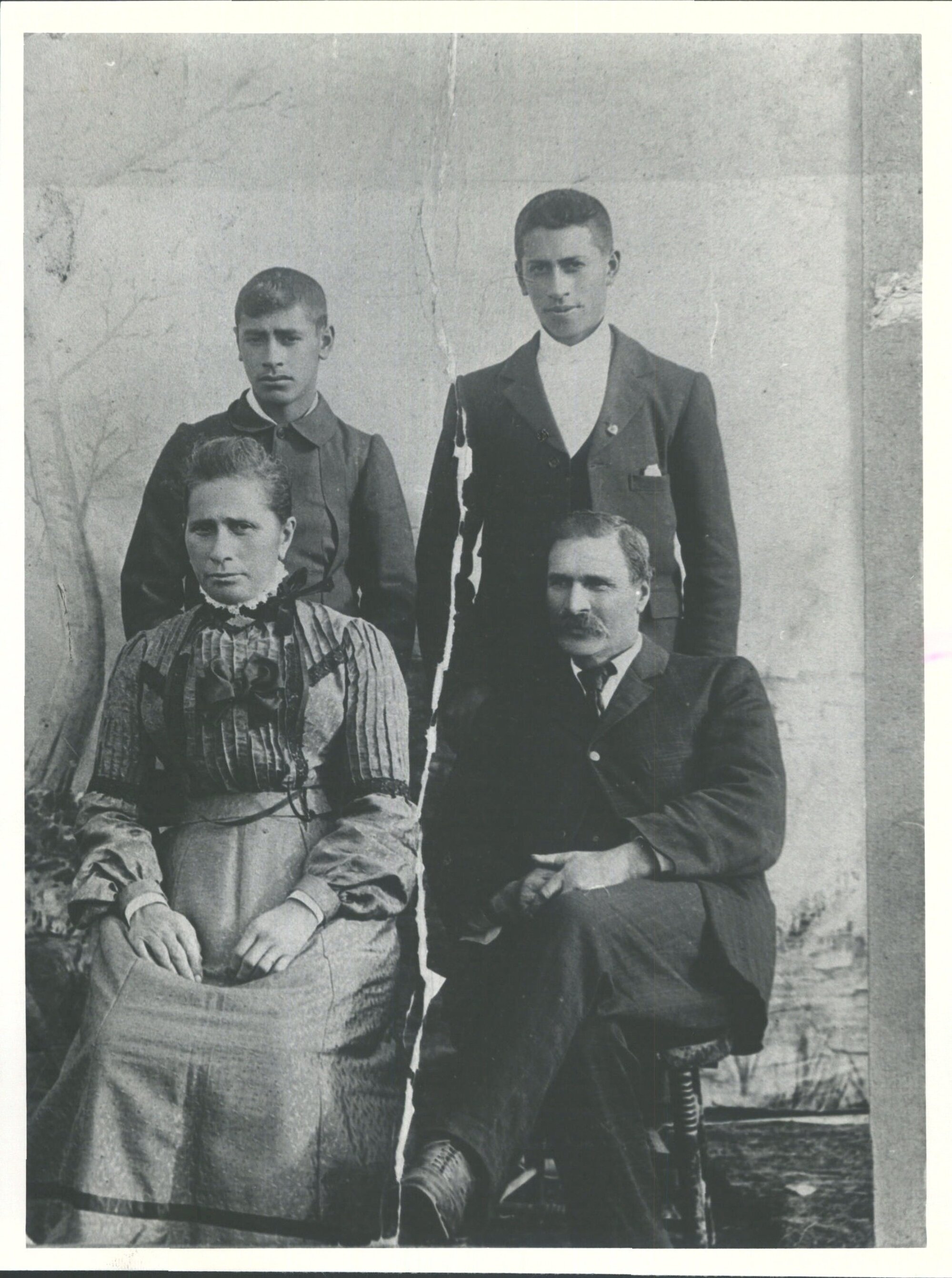 Mr. and Mrs. James Wybrow (Capt Wybrows Son)