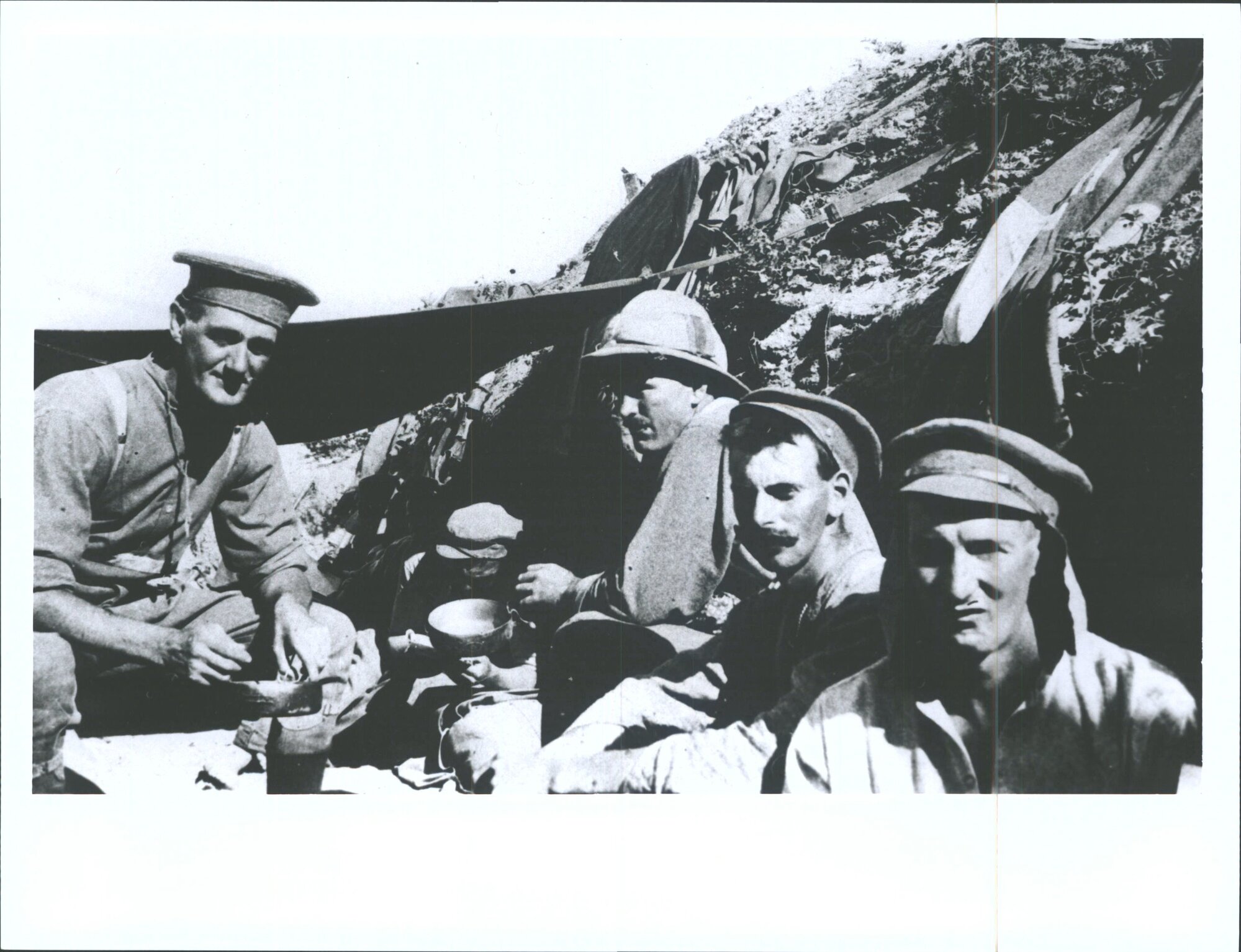 2nd squadron men on Walkers