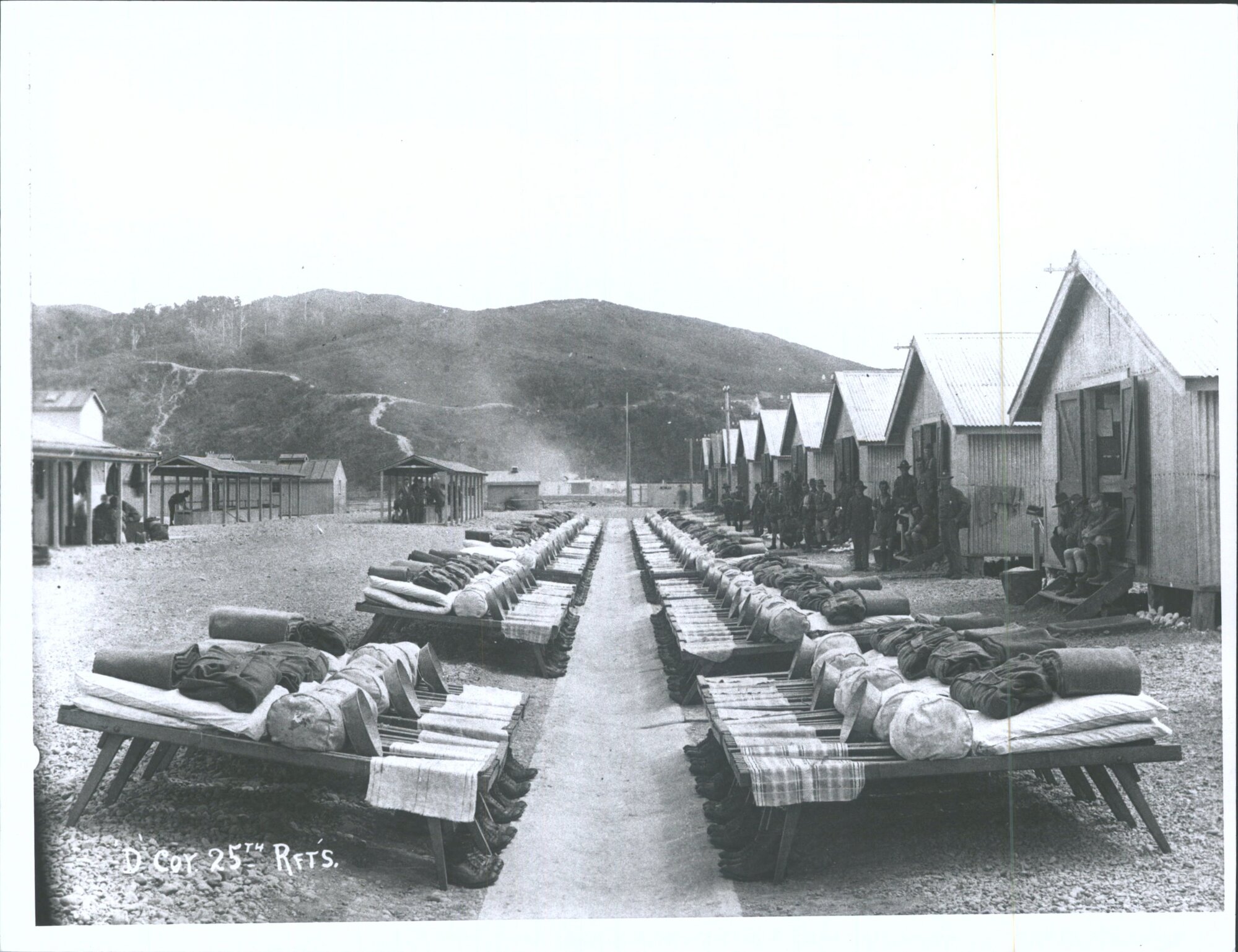 Scene at Trentham Camp