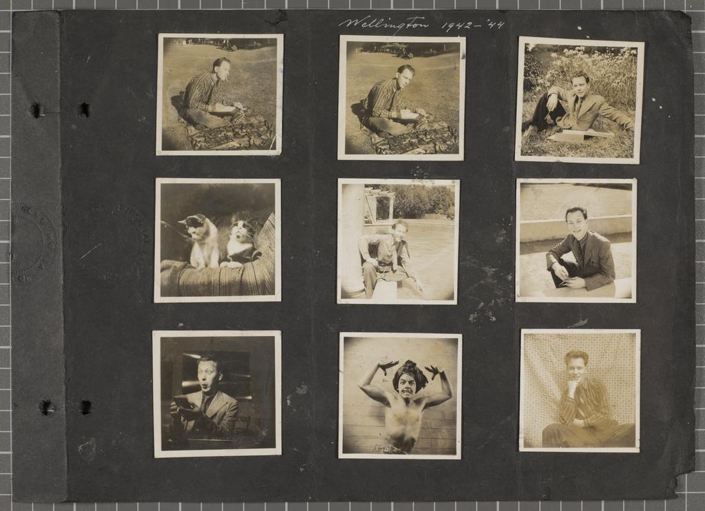 Album page 'Wellington 1942-44'